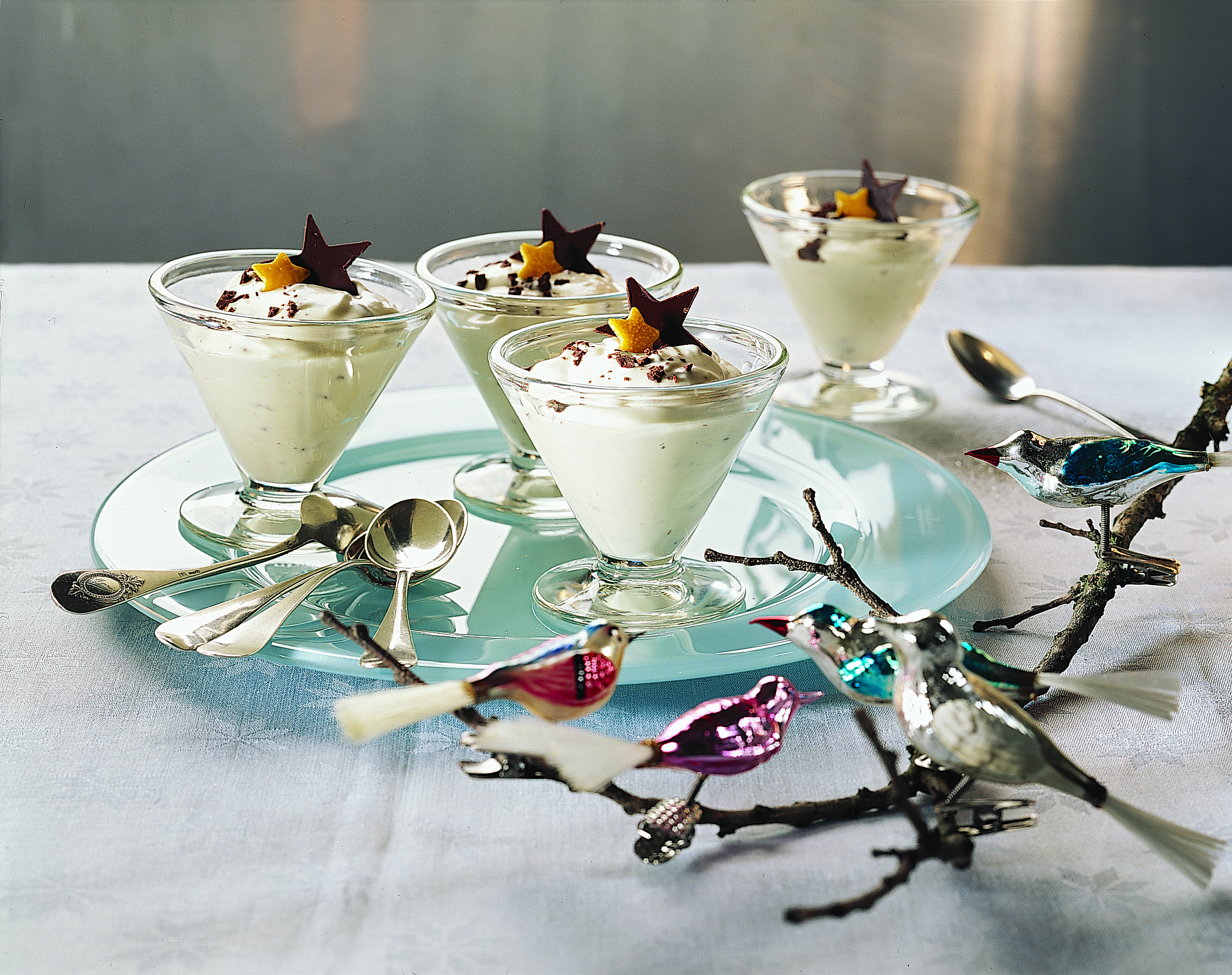 Ingwer-Orangen-Schoggi-Crème
