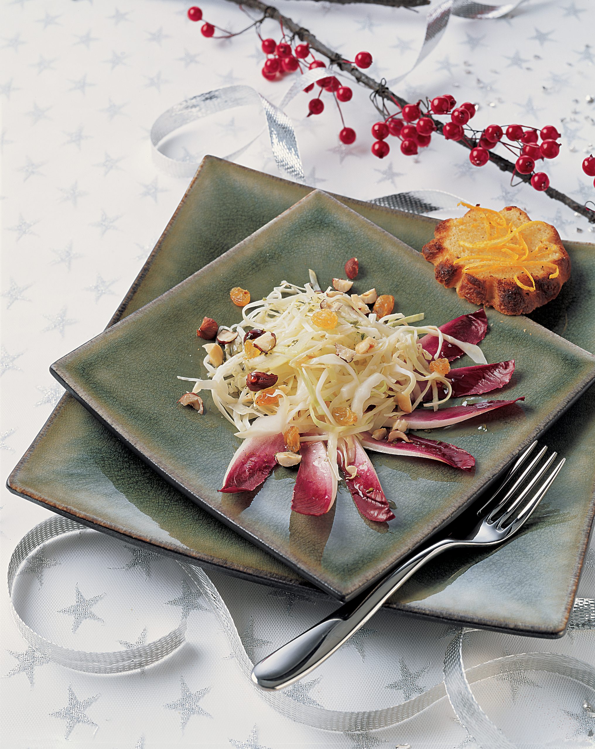 Kabissalat mit Brioche-Toast