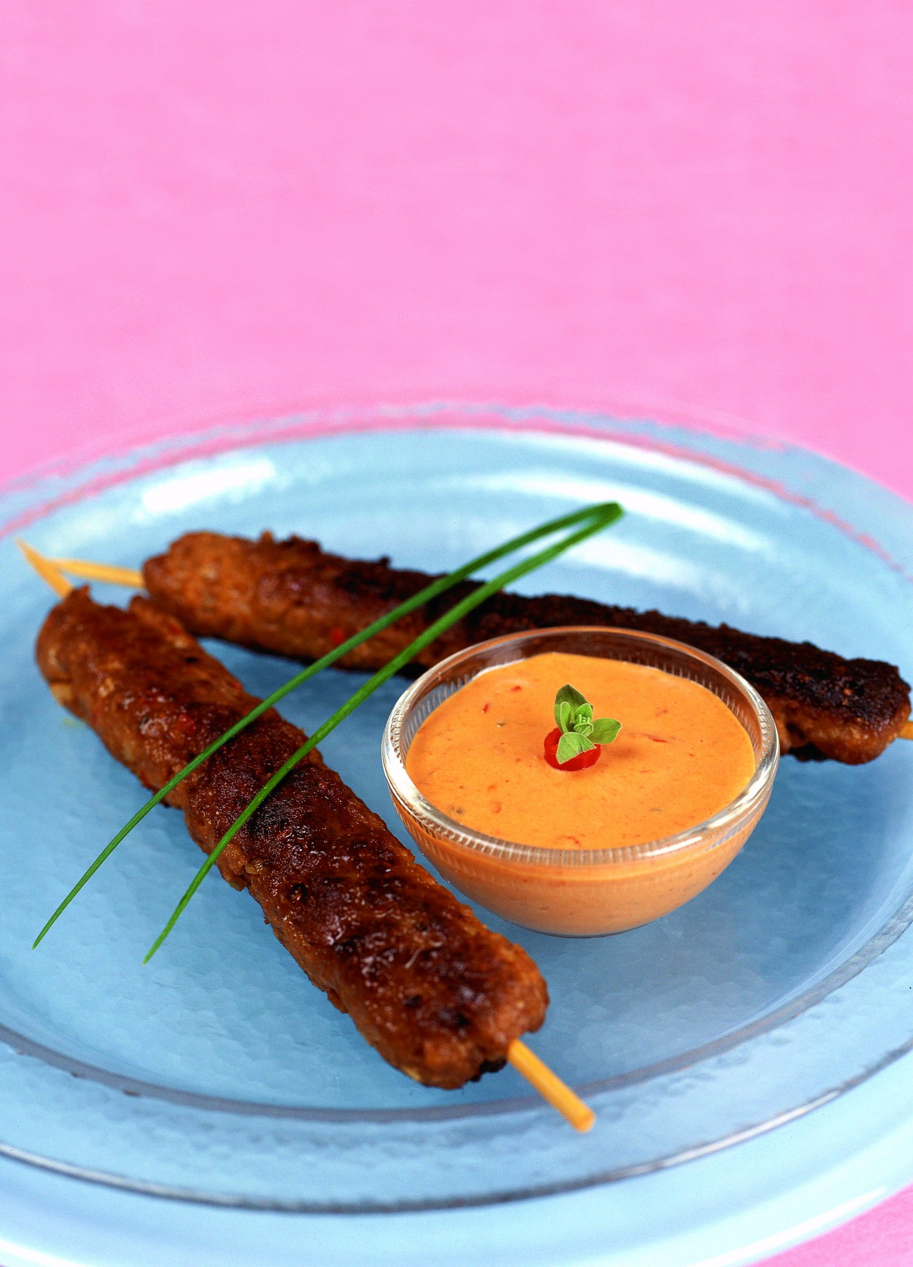 Saucisses au fromage sauce barbecue
