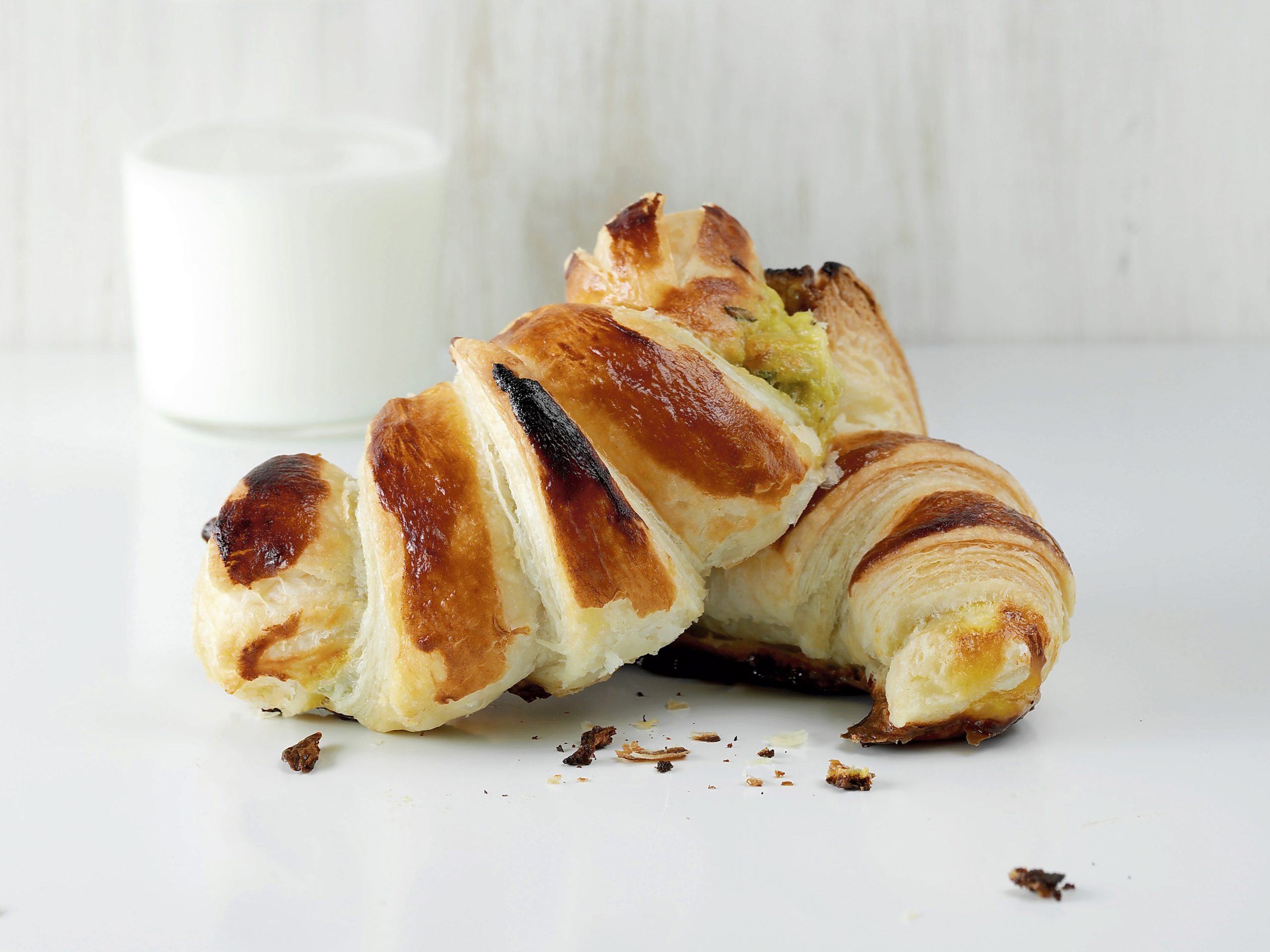 Croissants courgettes-fromage