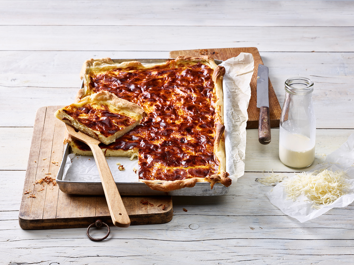 Käsekuchen mit Quark