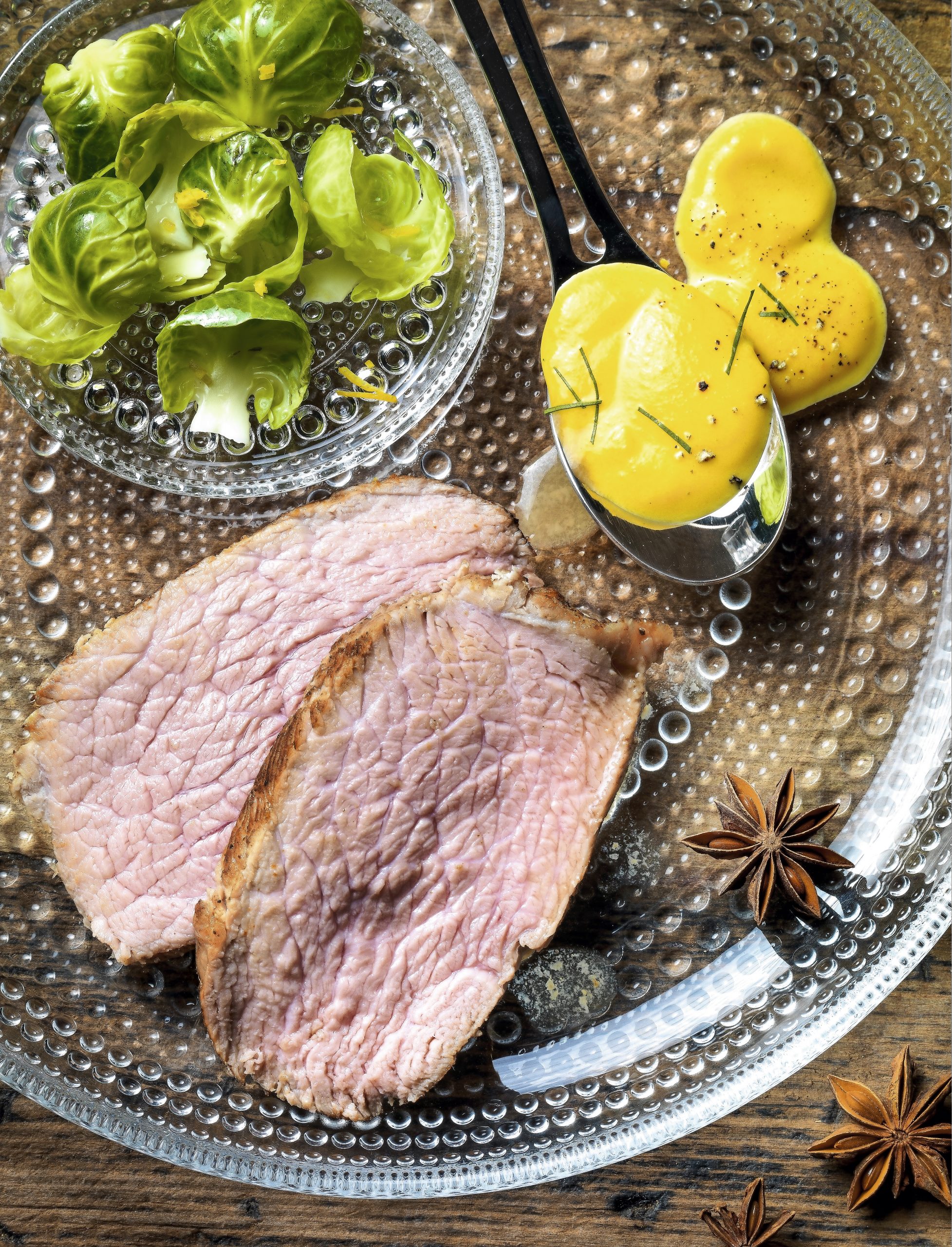Rôti de veau sauce à l'anis étoilé