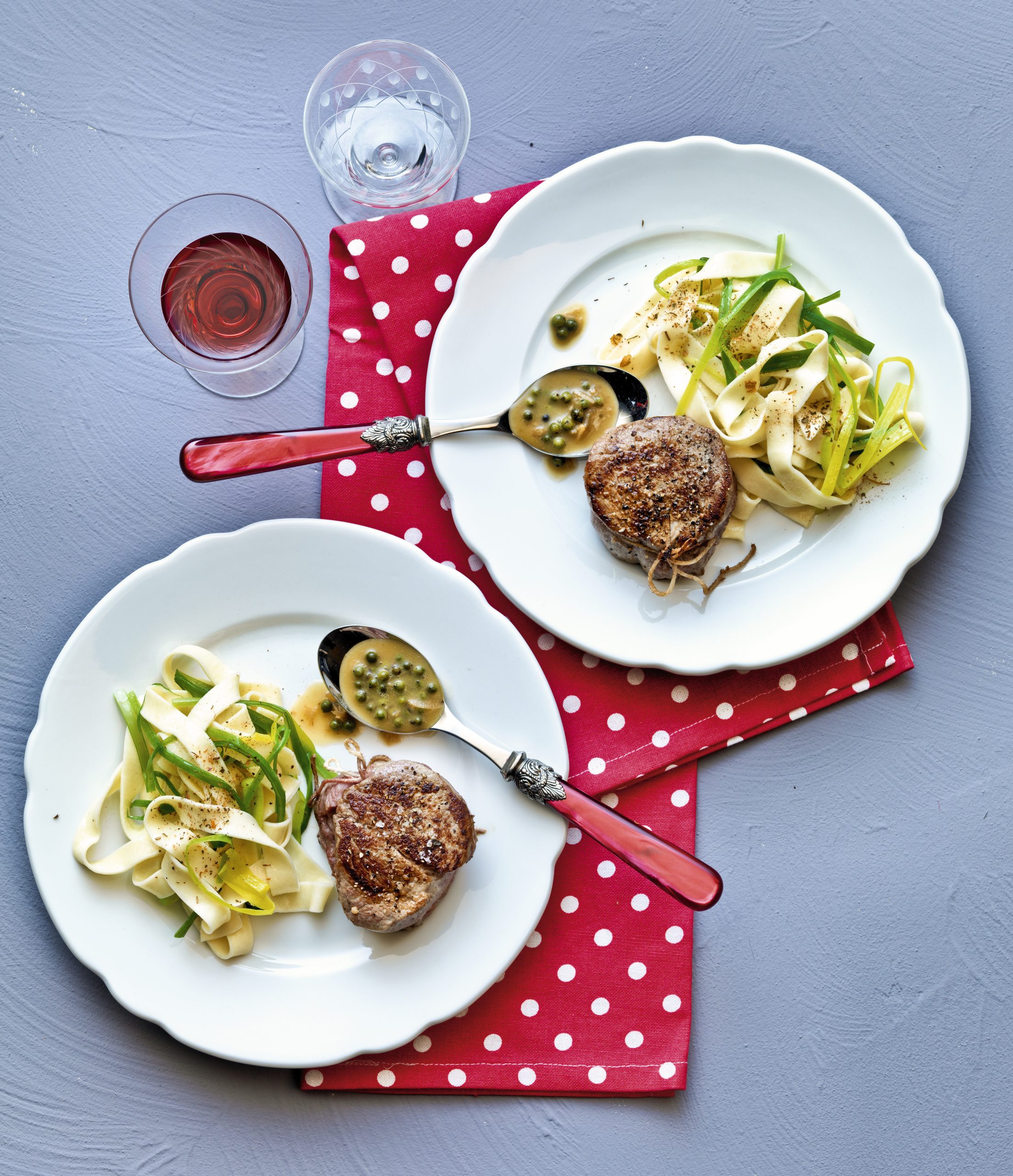 Kalbsfilet mit Honig-Jus