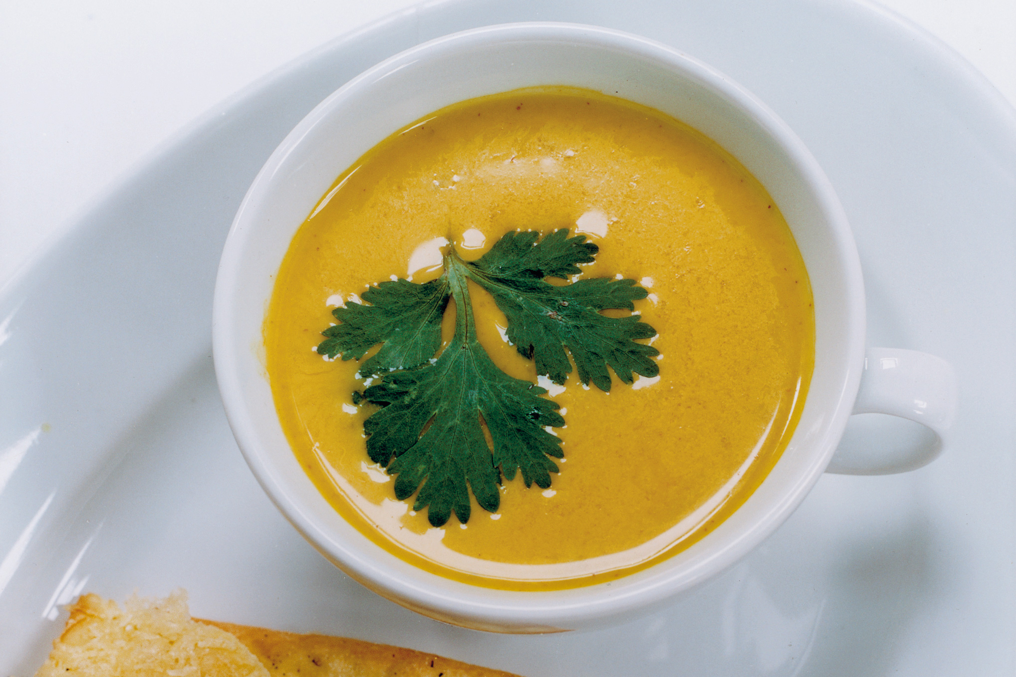 Kalte Currysuppe
