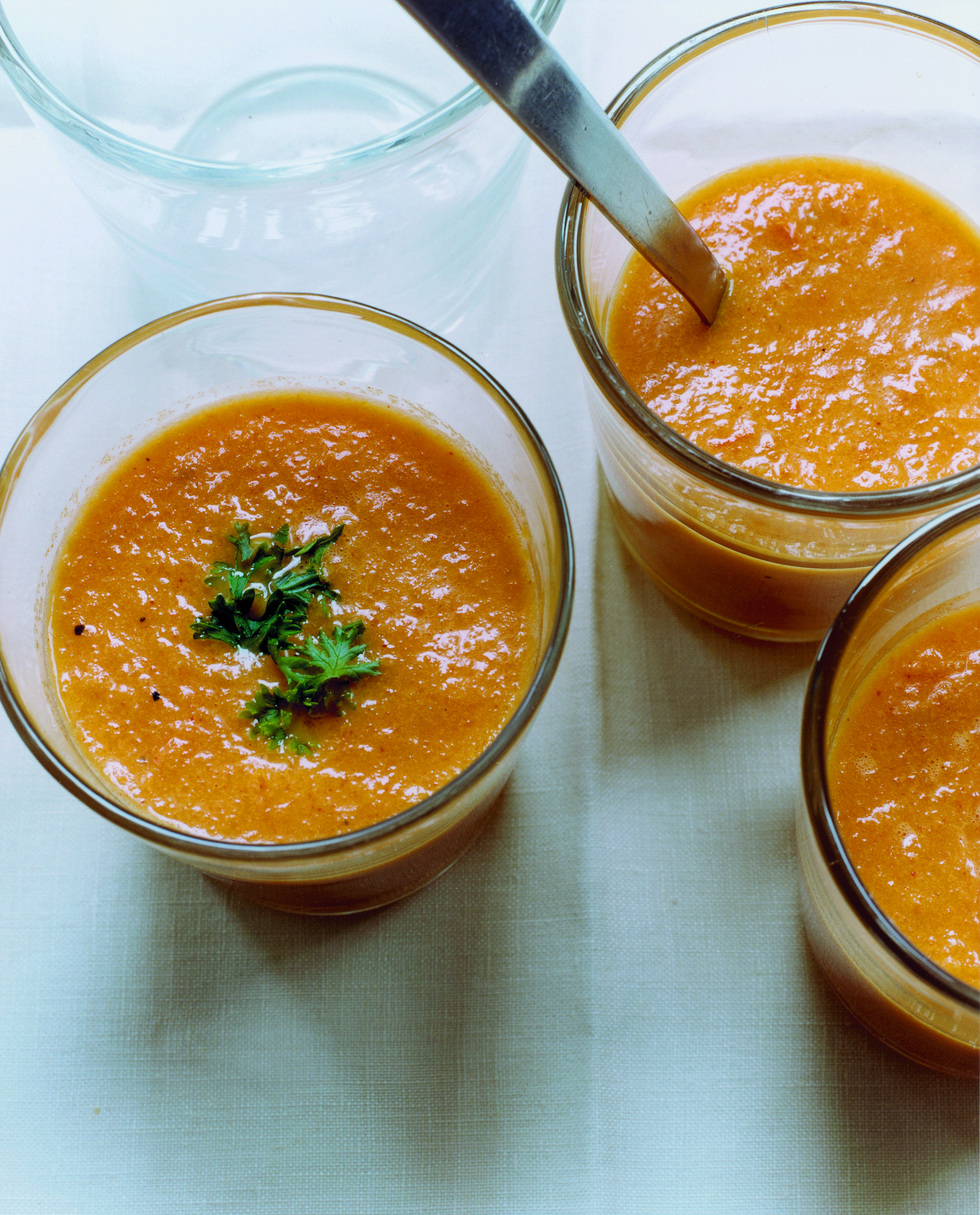 Soupe de carotte froide