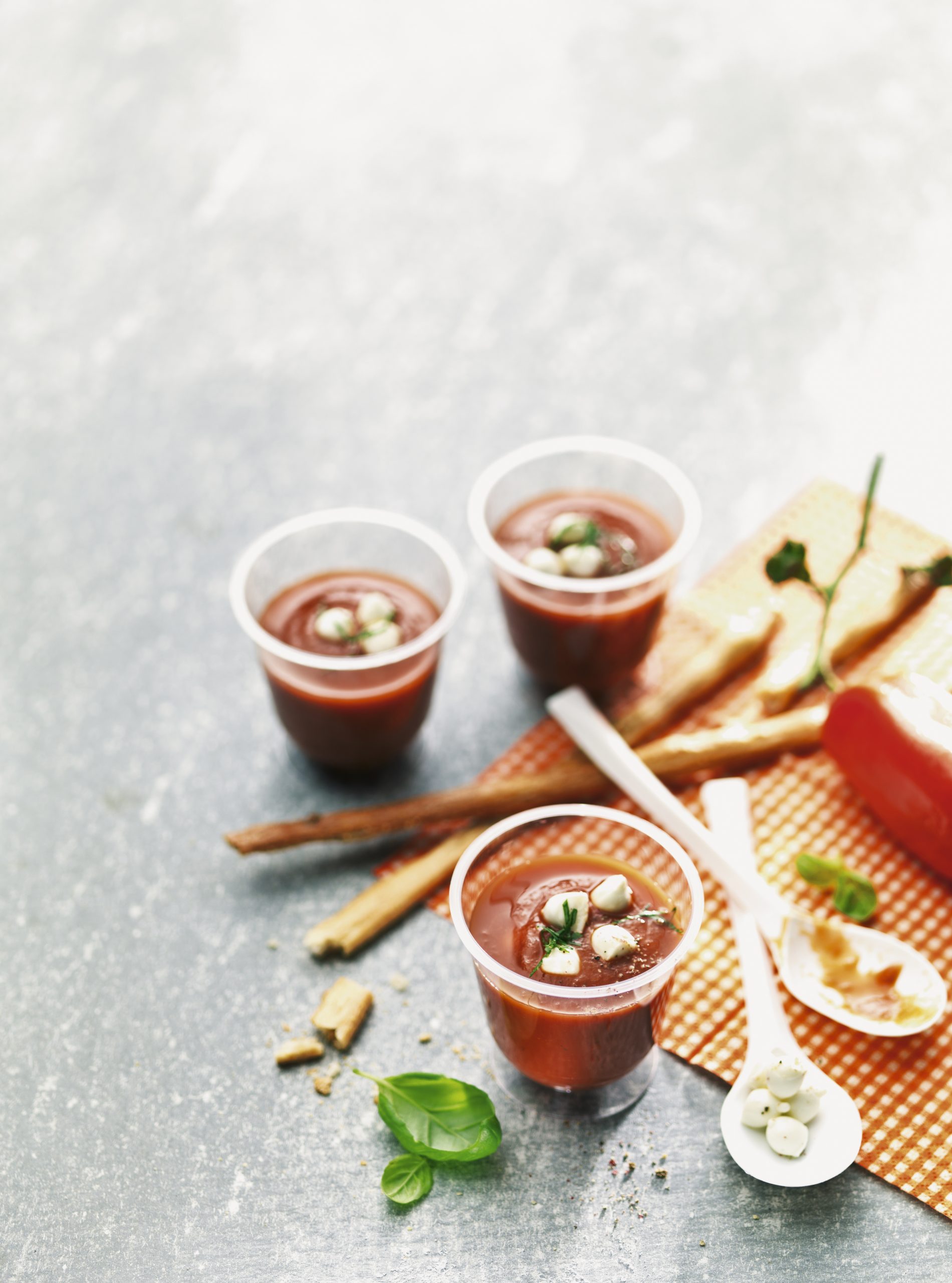 Kalte Tomaten-Aprikosen-Suppe