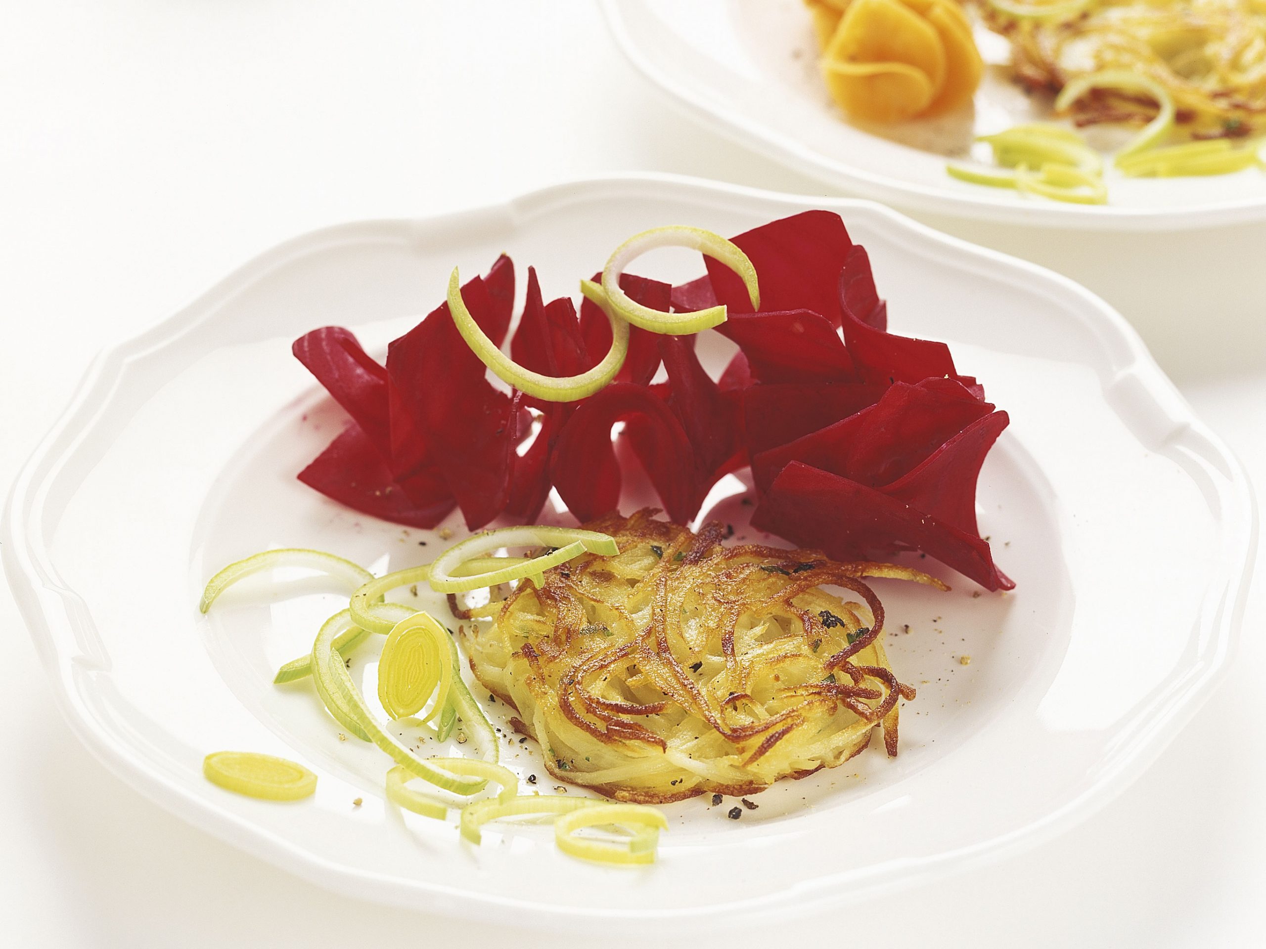 Kartoffelpuffer mit Gemüselocken