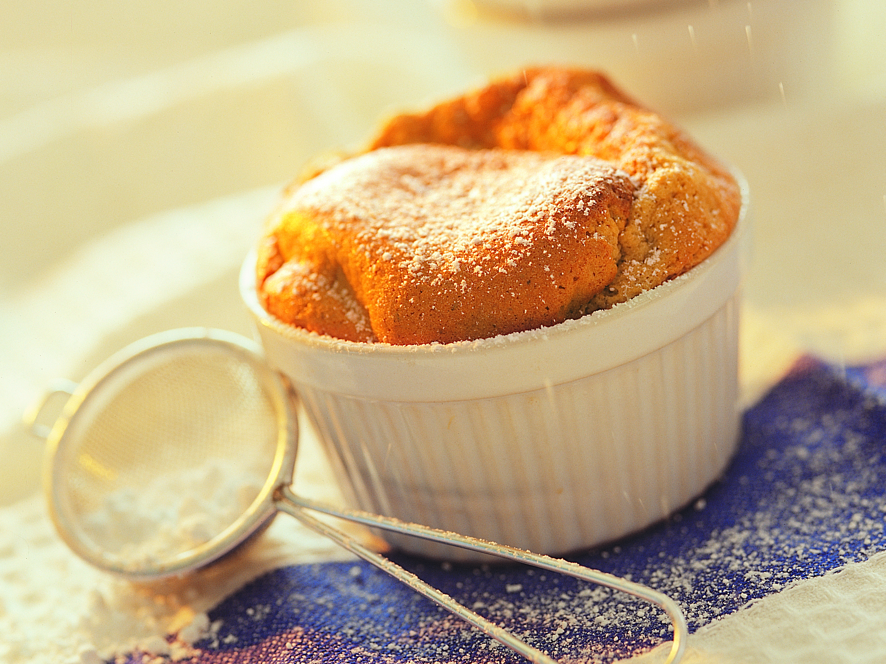 Soufflé aux marrons et à la vanille