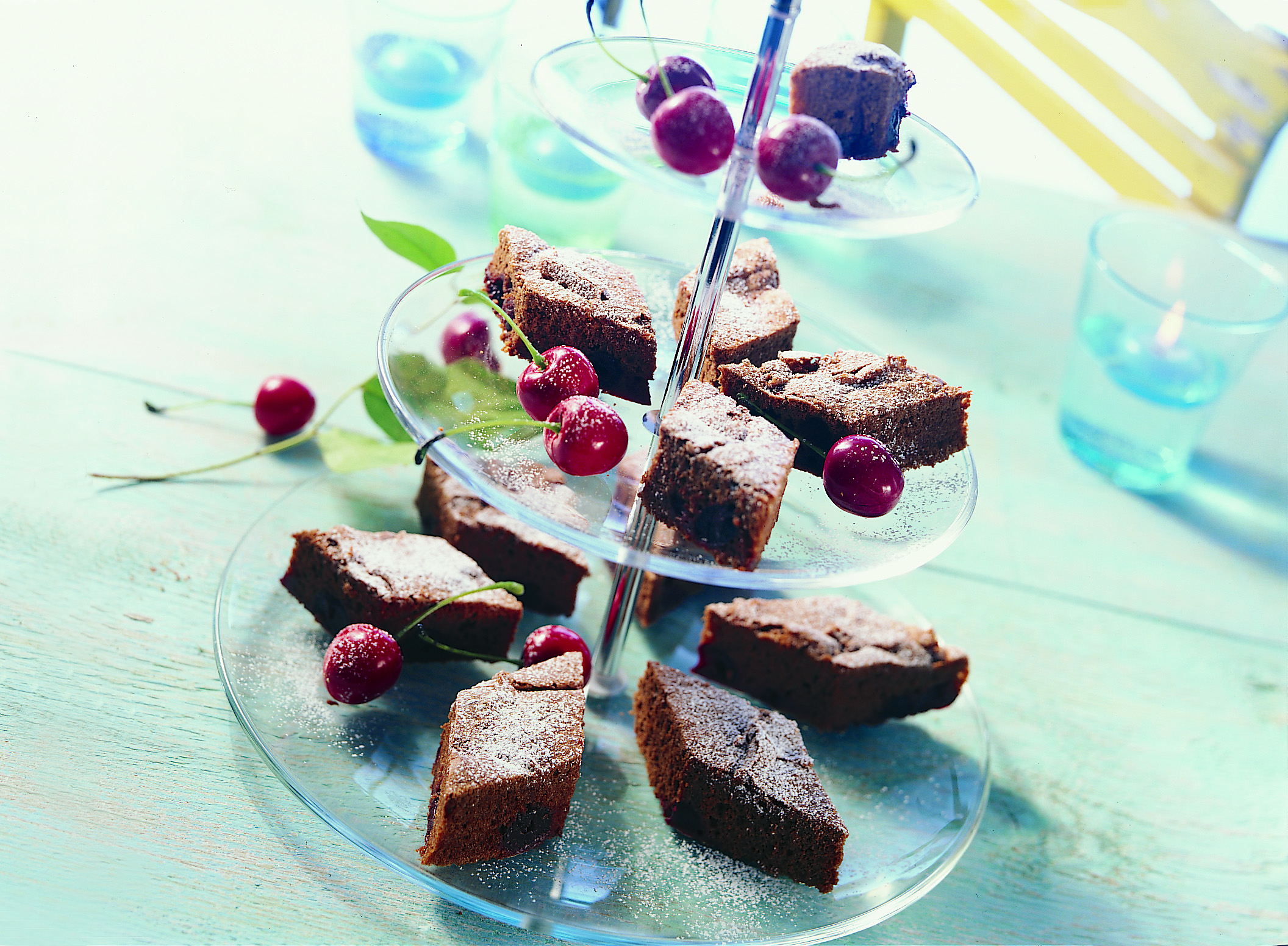 Brownies cerises