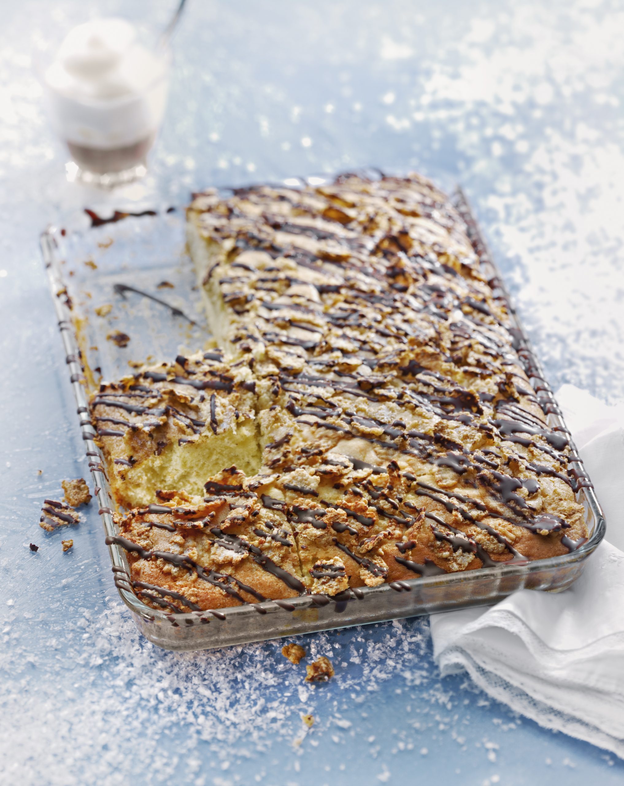 Gâteau croustillant à la crème