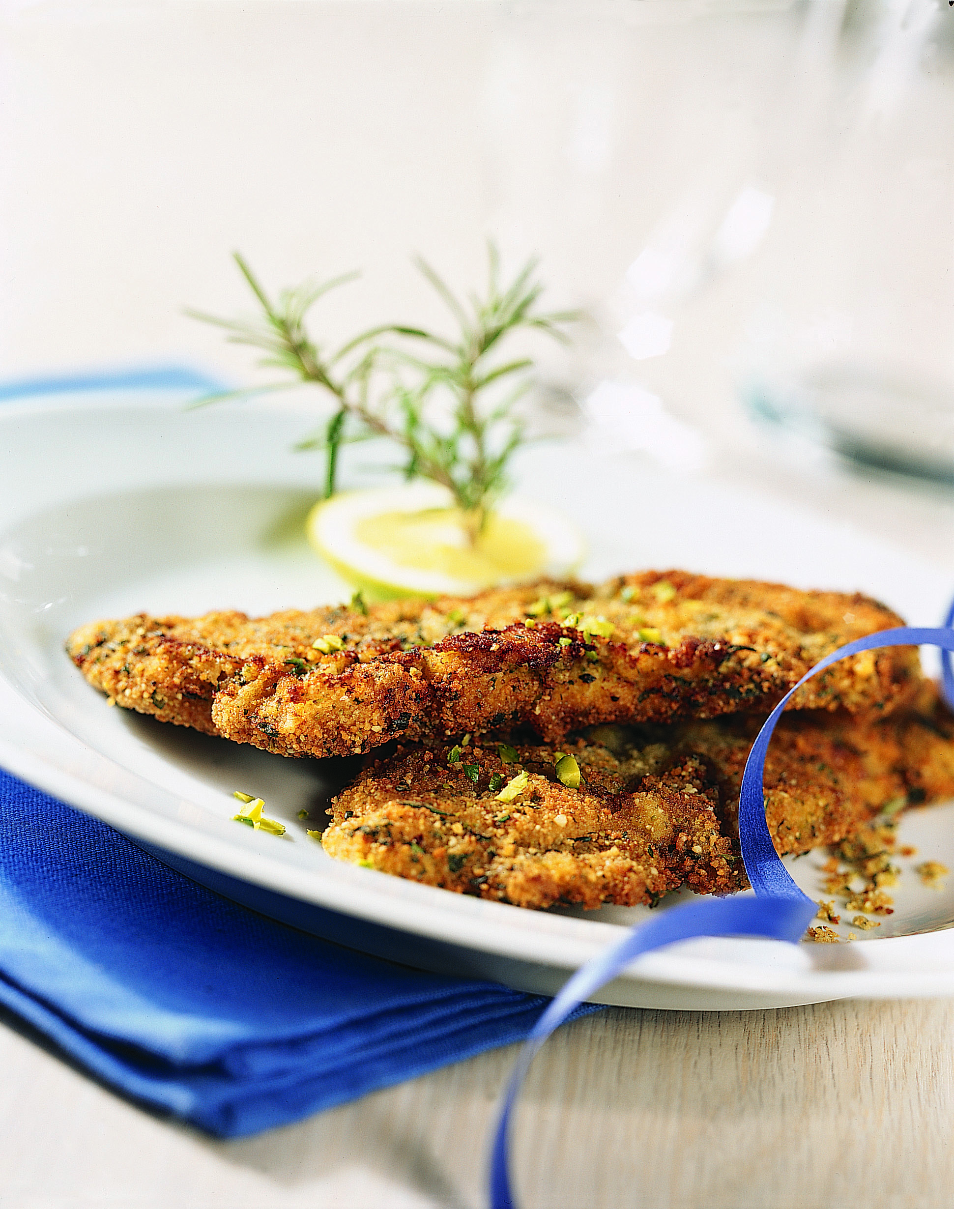 Escalopes panées aux herbes