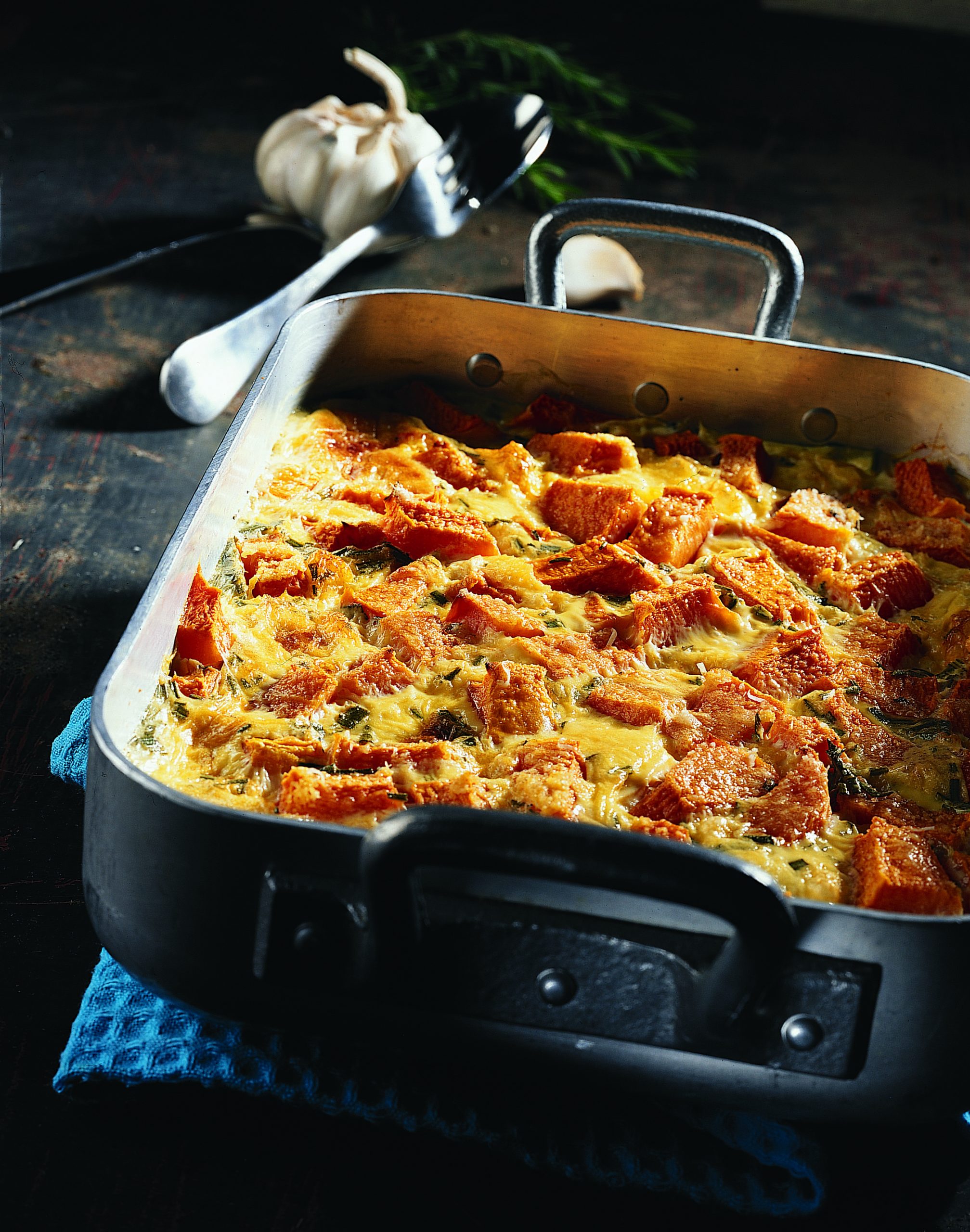 Kürbis-Clafoutis