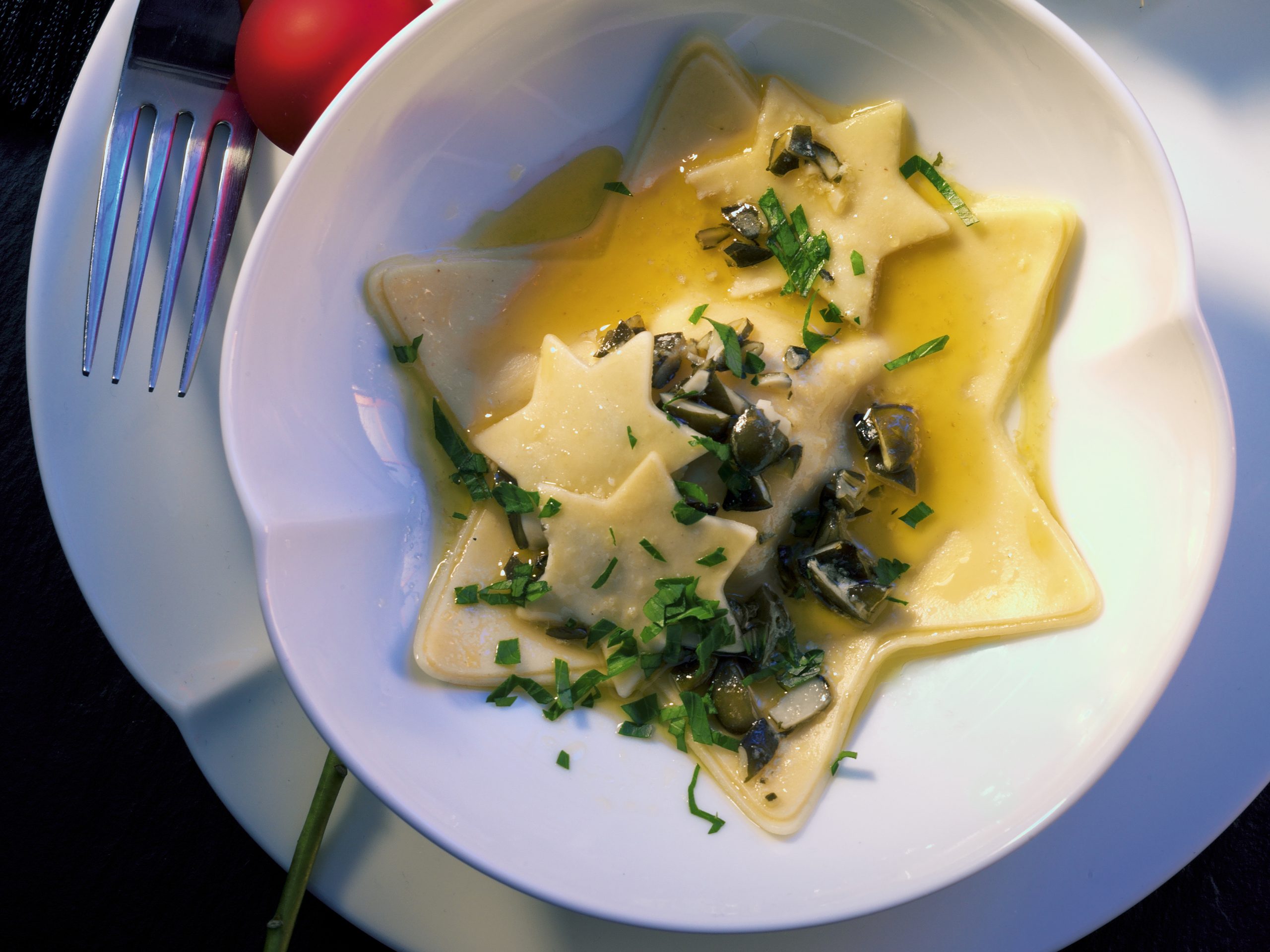 Kürbis-Ravioli
