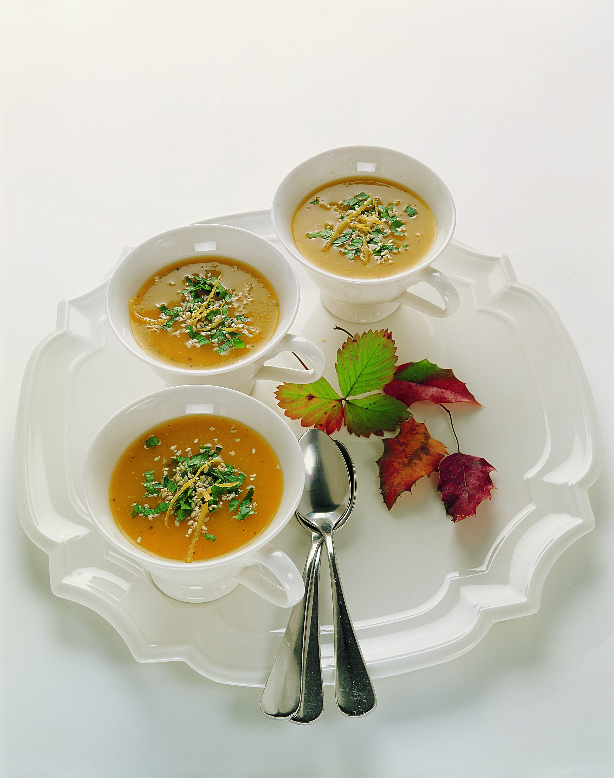 Soupe à la courge citronnée