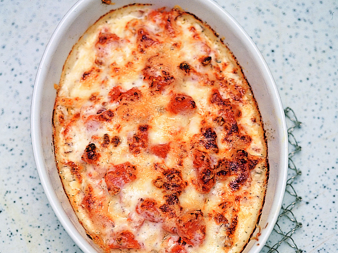 Gratin de pâtes à la courge