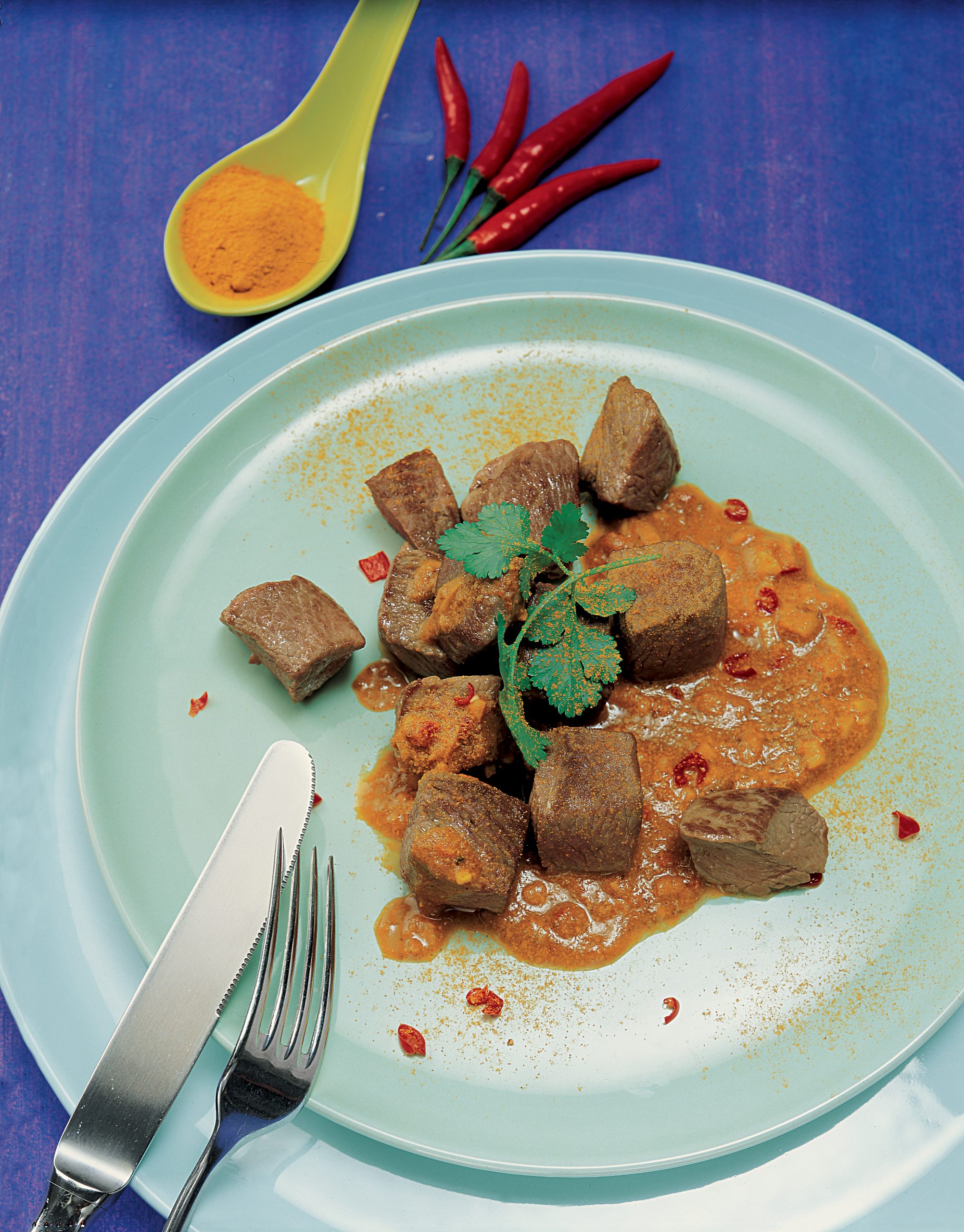 Lamm an Kardamomsauce