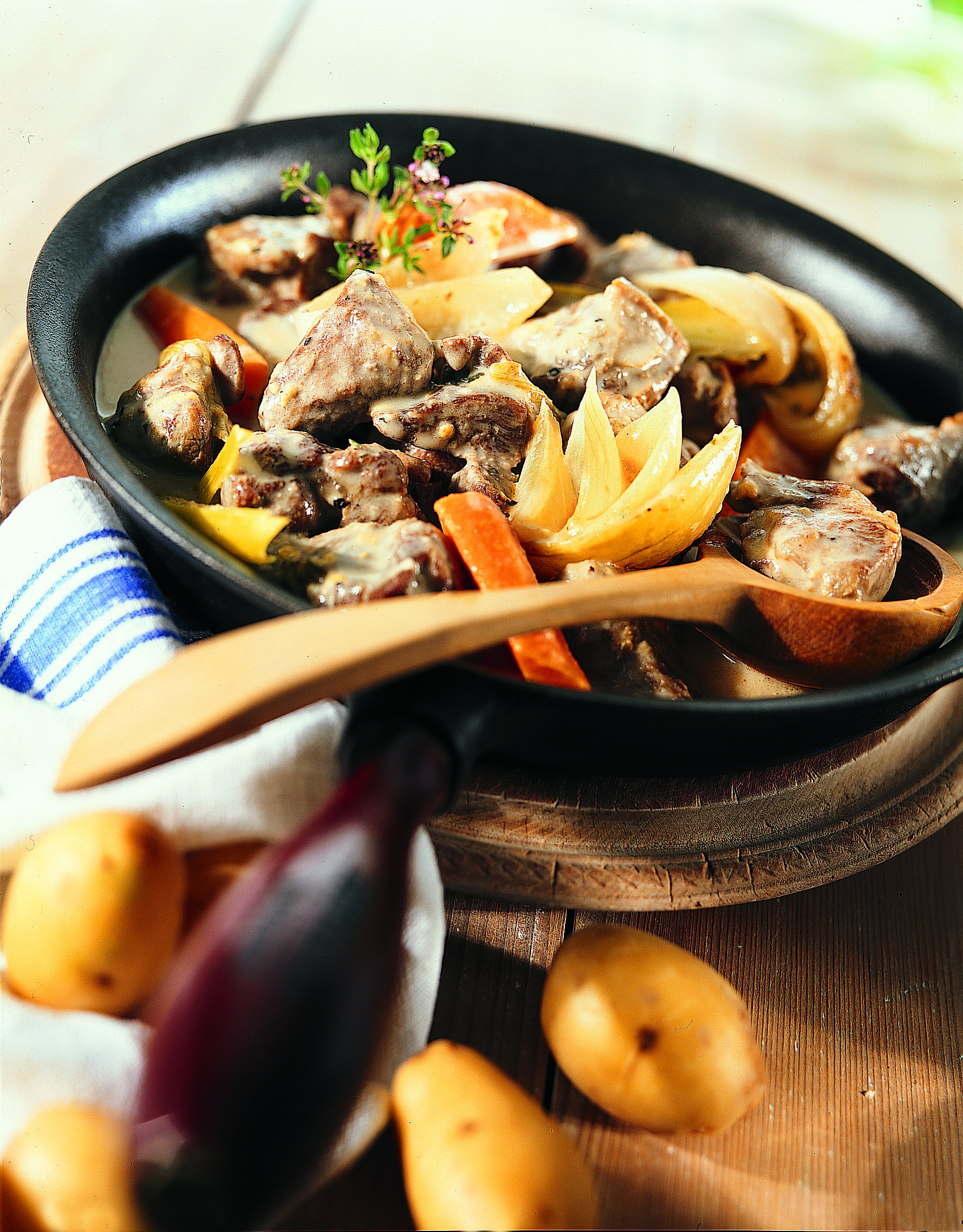 Ragoût d'agneau sauce au babeurre