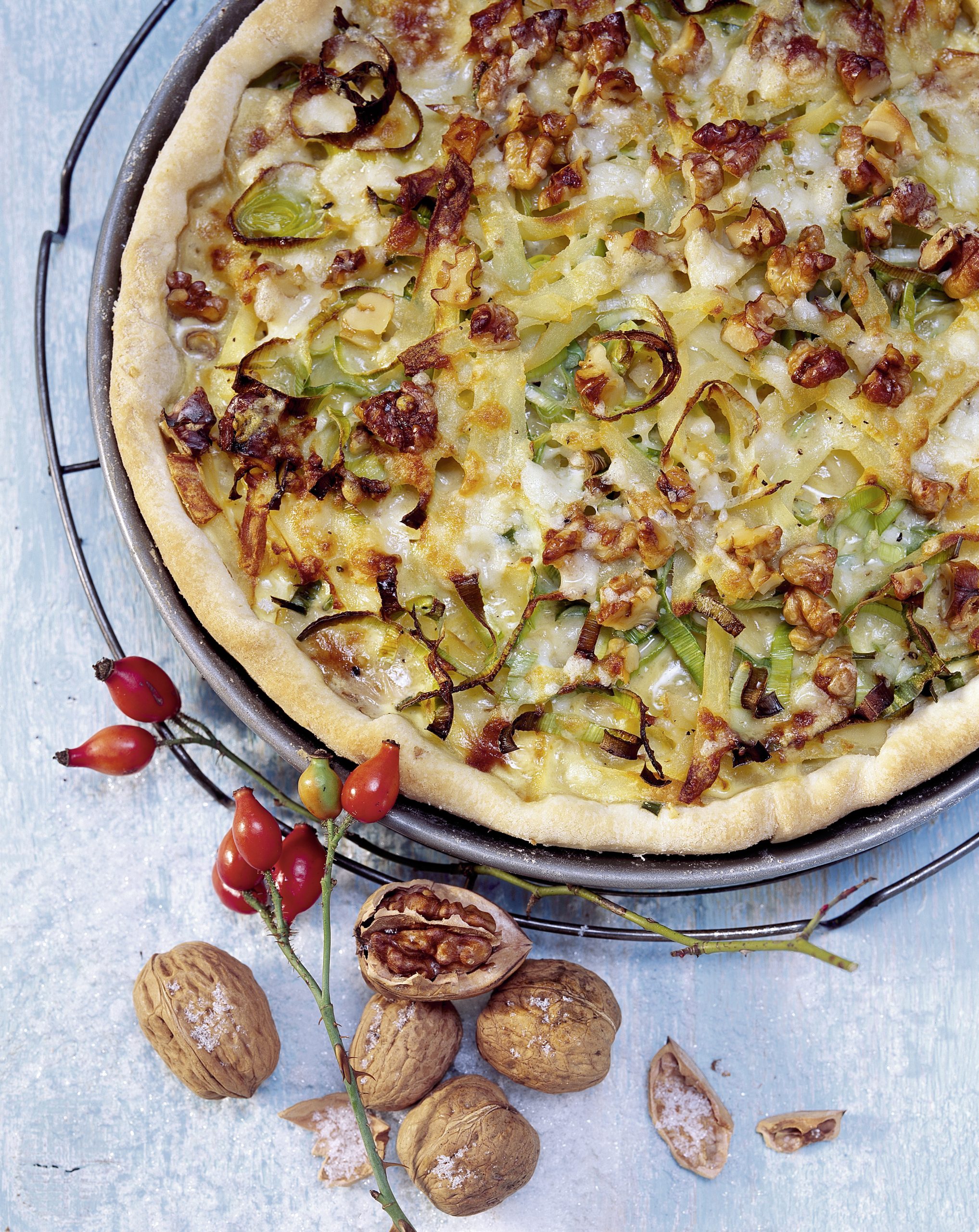 Lauch-Kartoffel-Kuchen