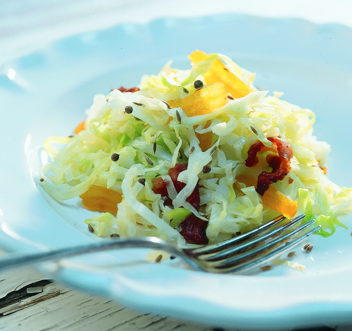 Salade de chou tiède