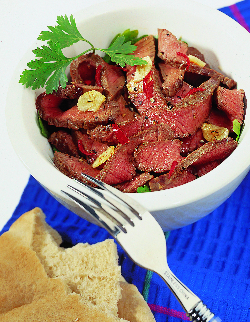 Boeuf en salade