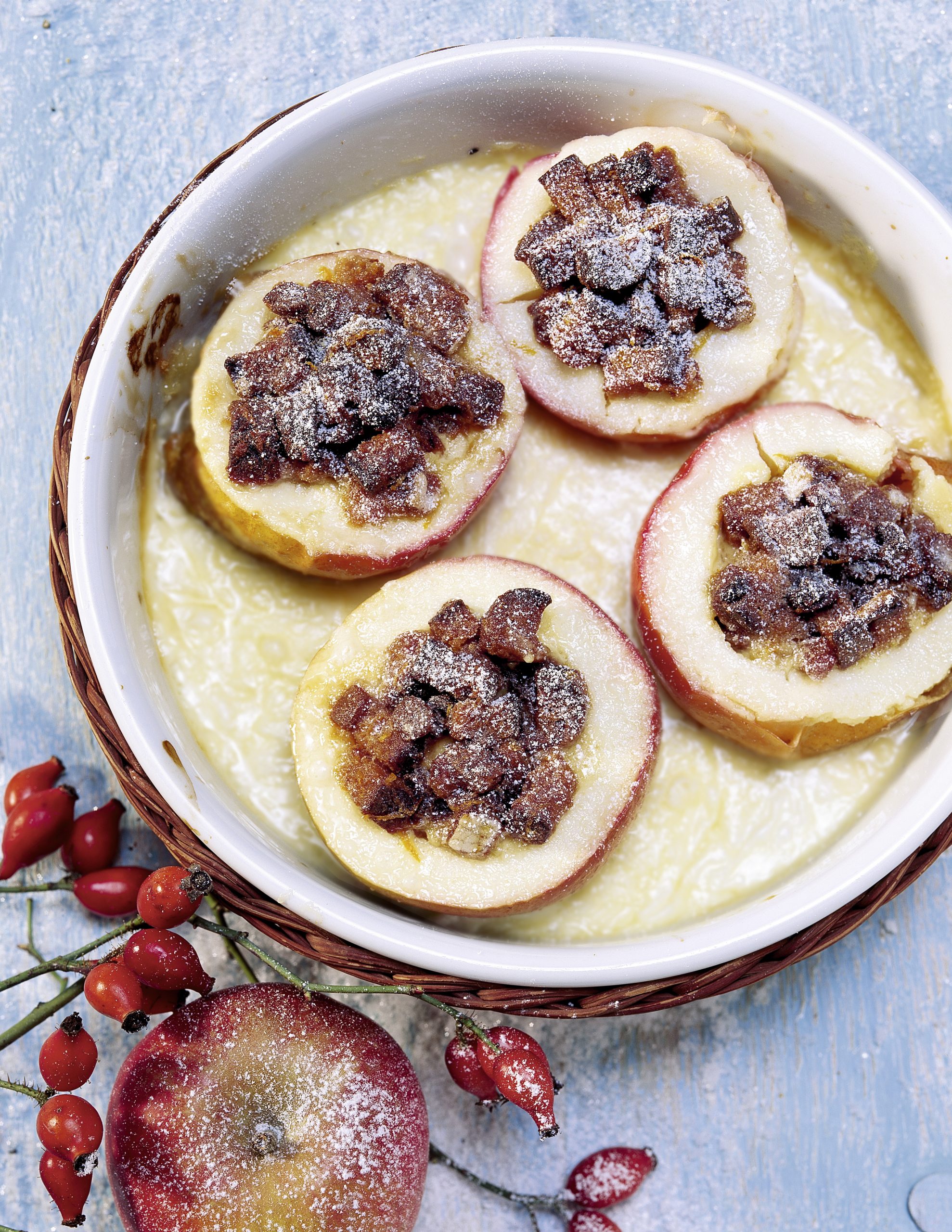 Pommes gratinées au pain d'épices