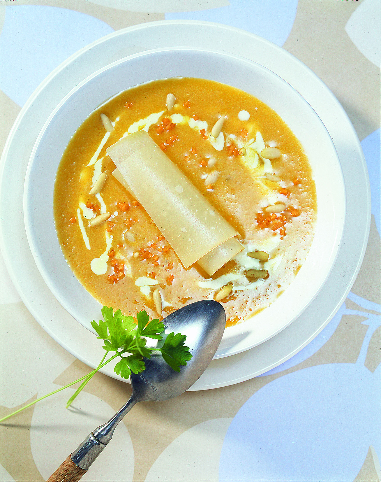 Soupe de lentilles au fenouil