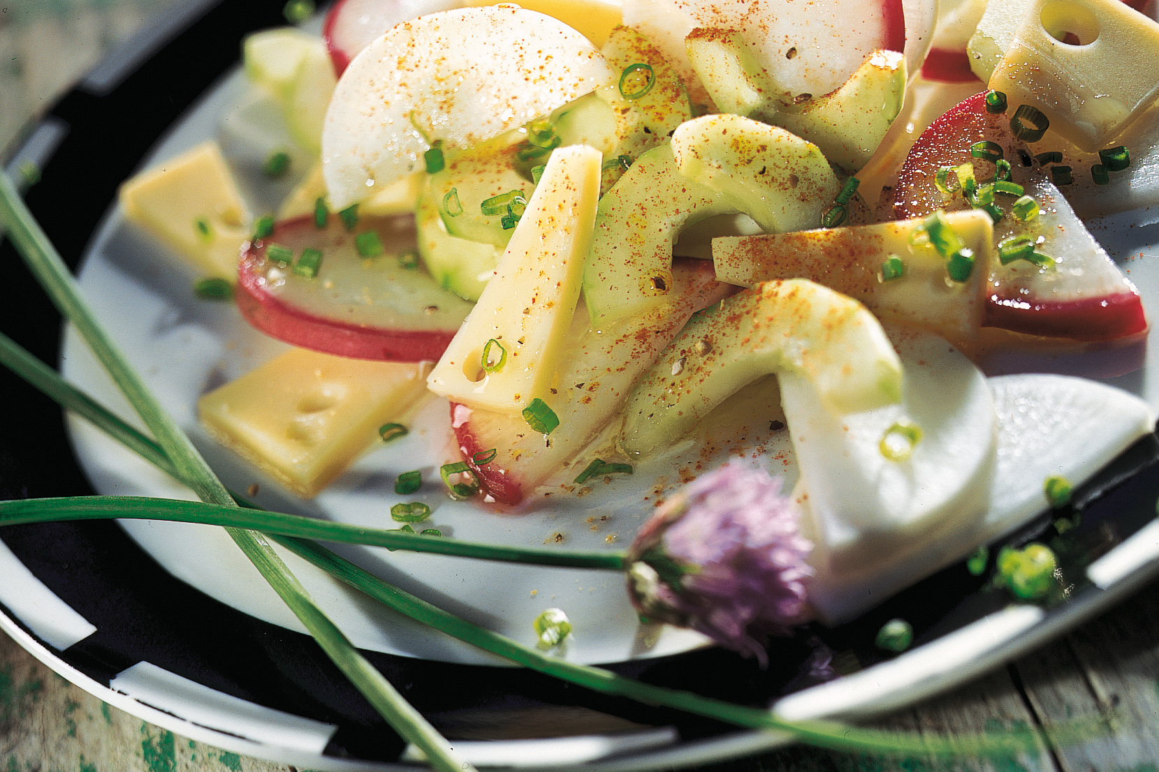 Salade aux radis