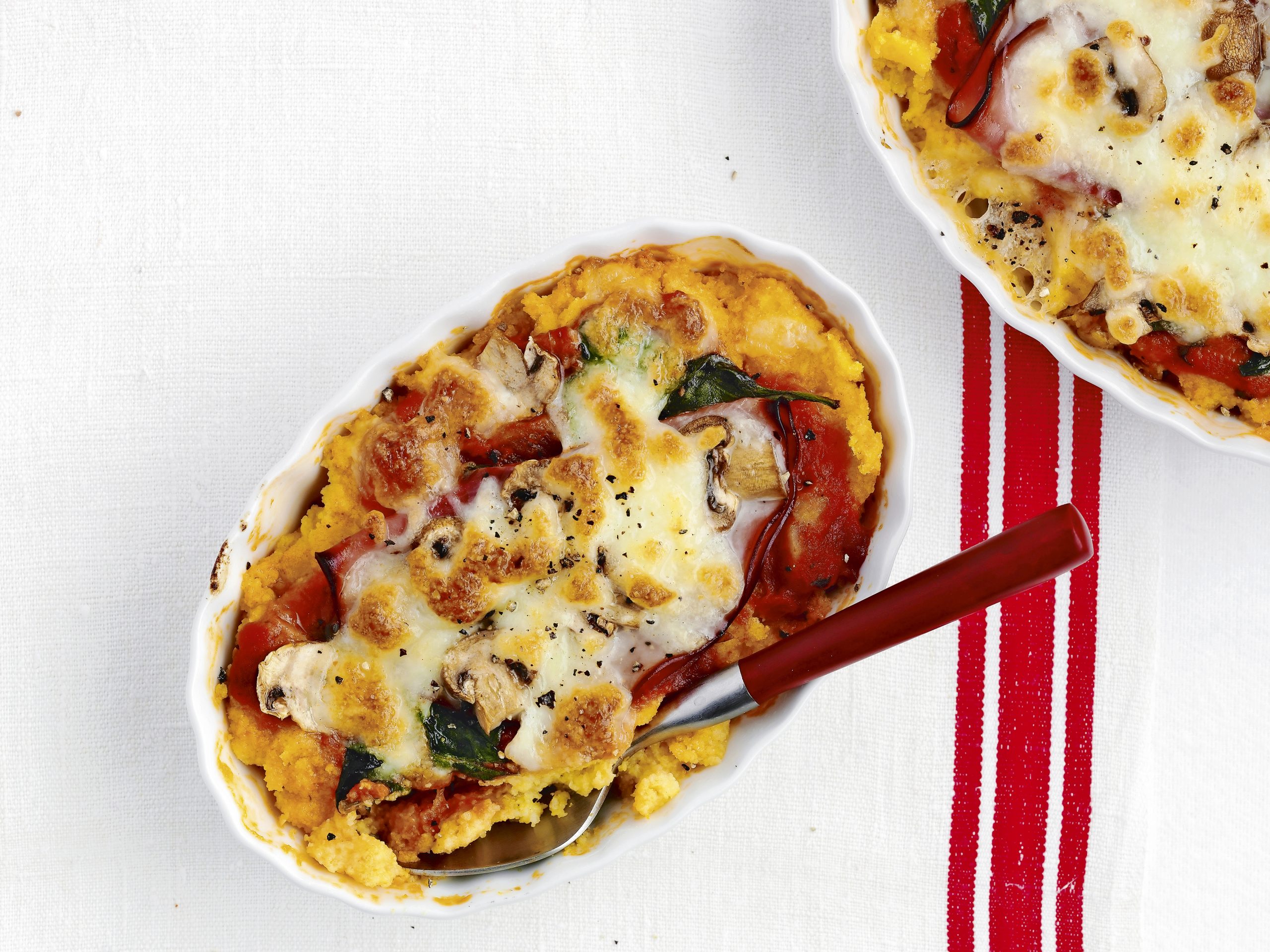Gratins de maïs à l'ail des ours