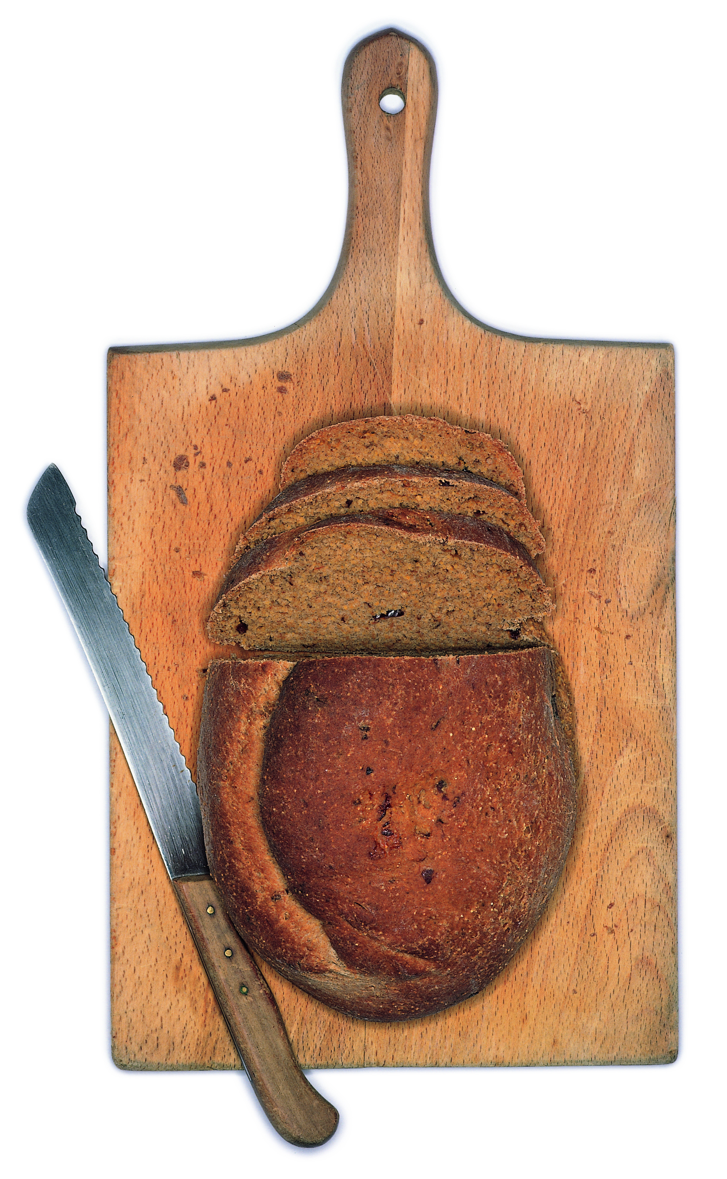 Maisbrot mit Dörrzwetschgen