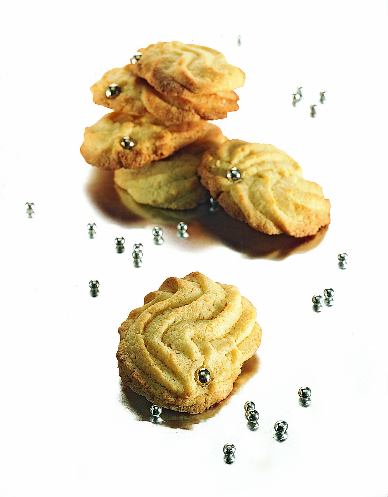 Biscuits aux amandes et à l'eau de rose
