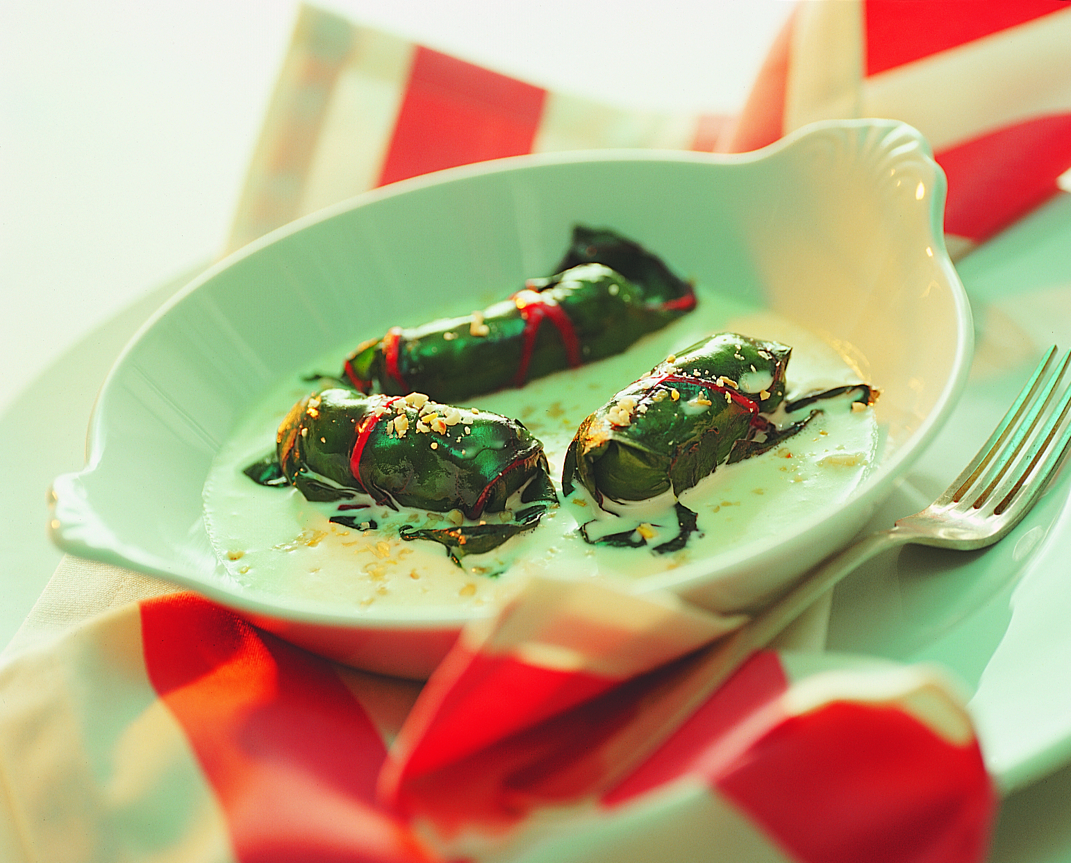 Paupiettes de bette à la crème citronnée