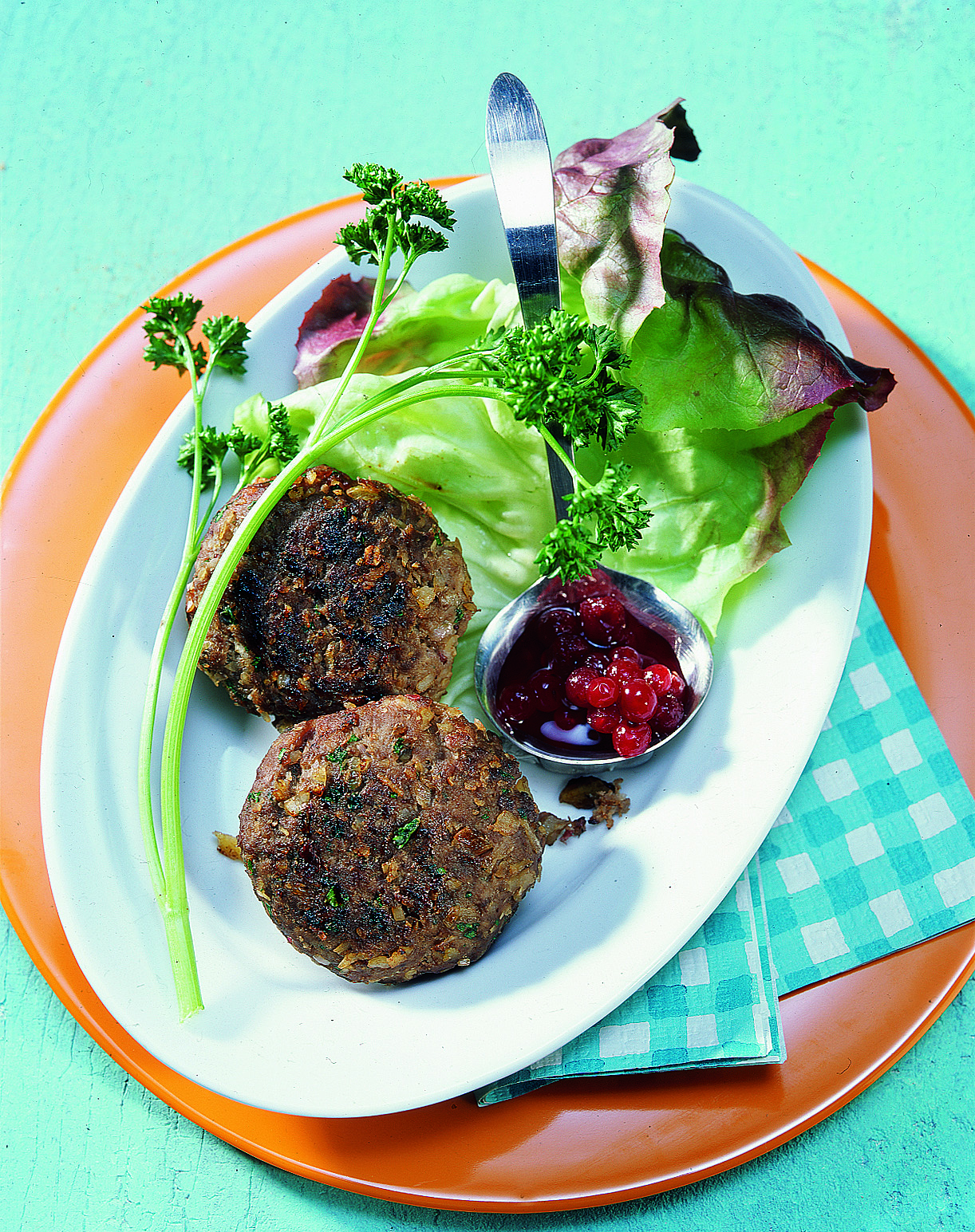 Steaks hachés aux châtaignes