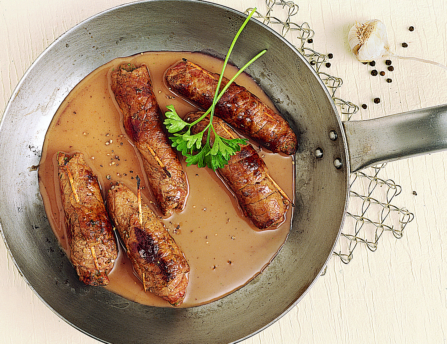 Paupiettes de boeuf aux marrons