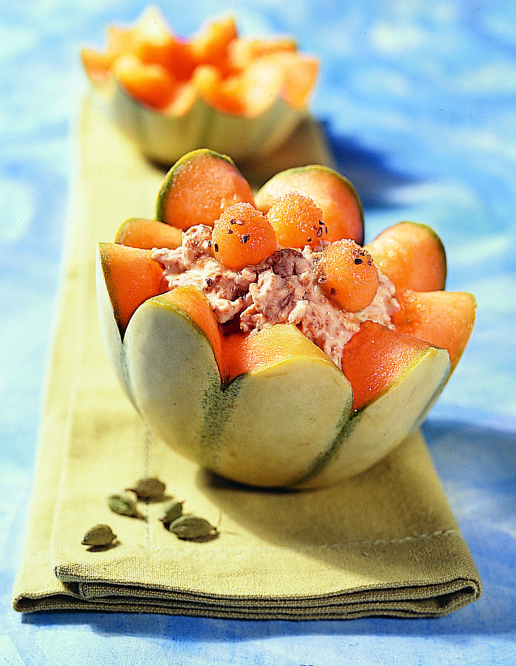 Melonen-Kardamom-Müesli