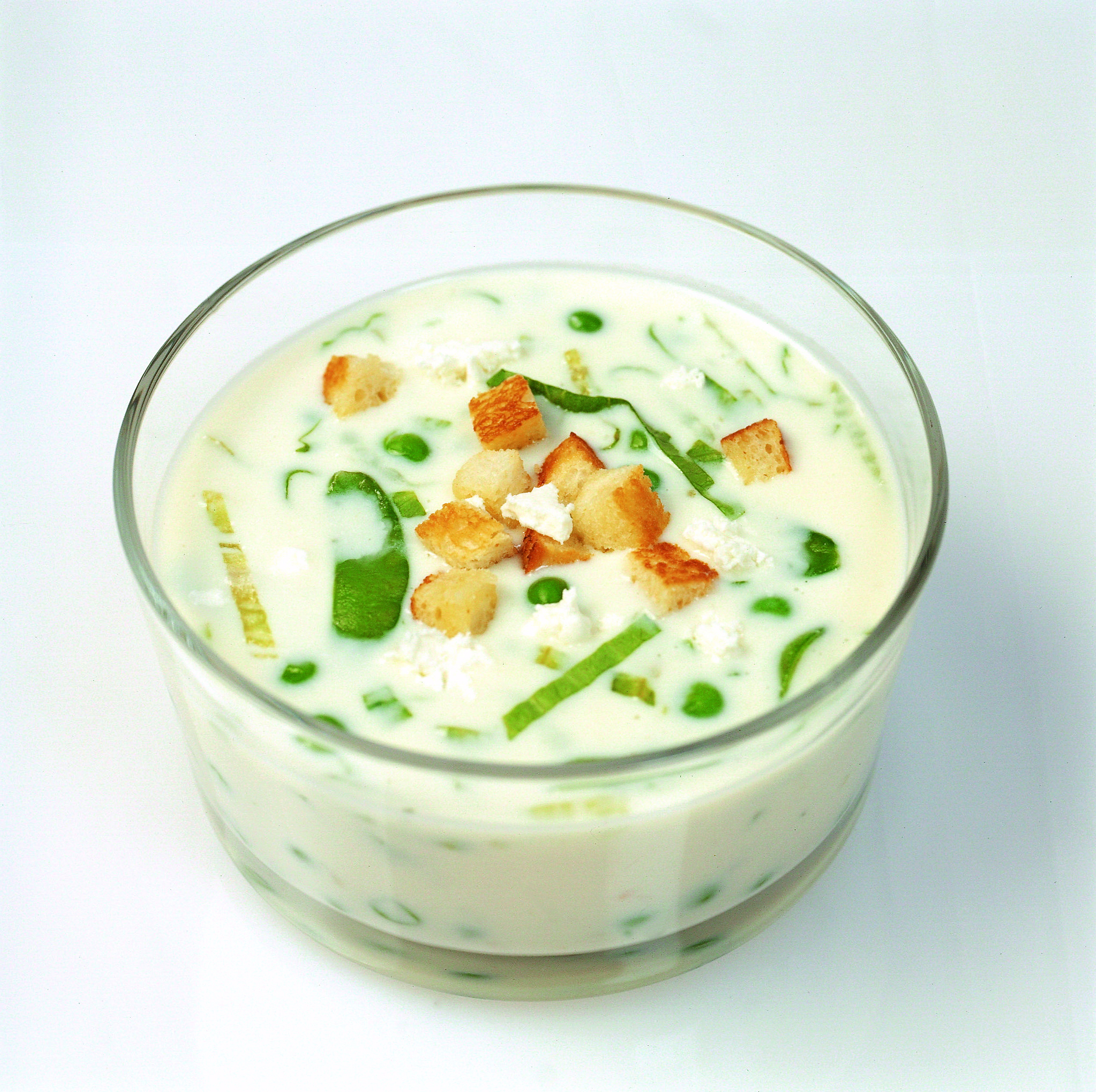 Milch Gemüse Suppe