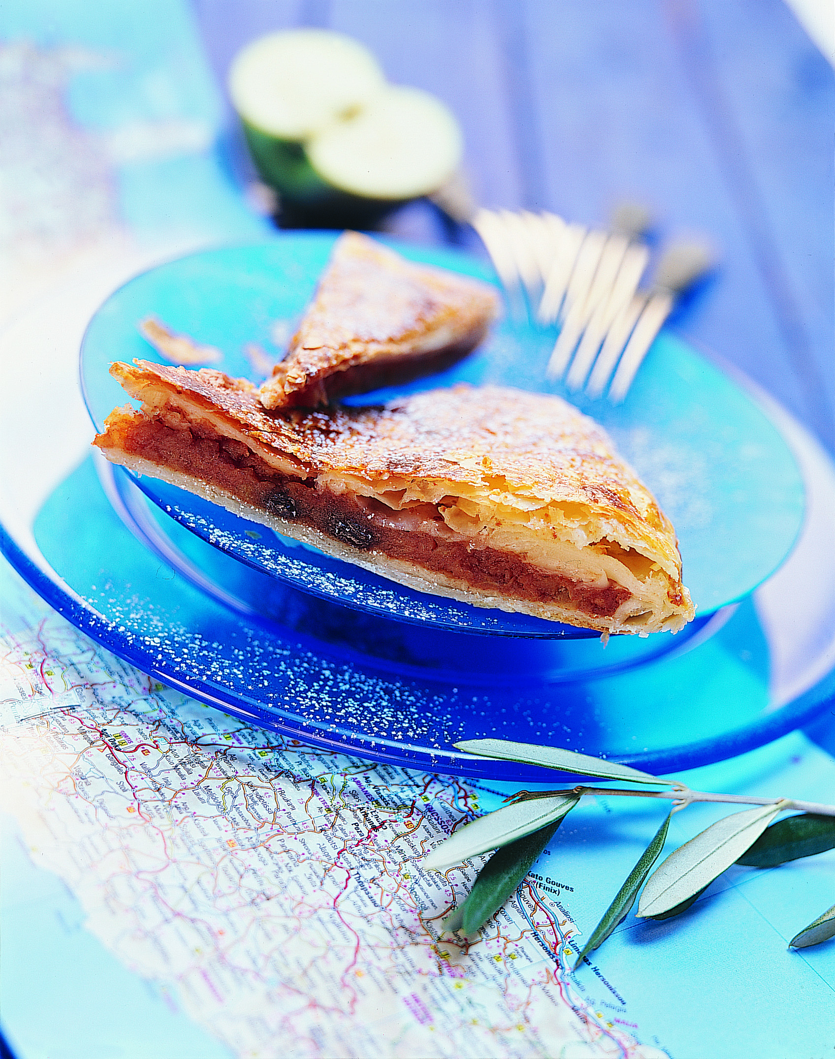 Milopita (Gedeckter Apfelkuchen)