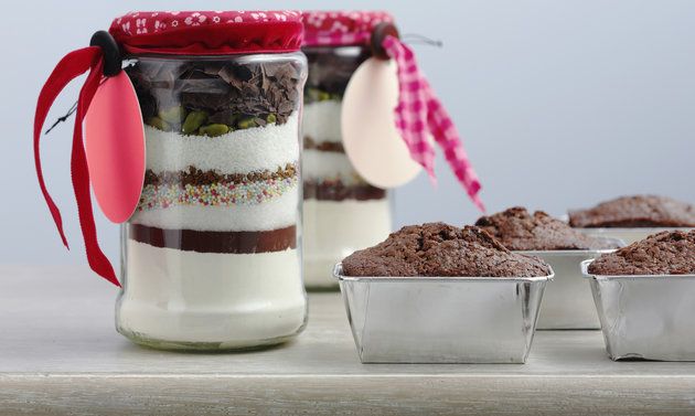 Mini cakes saveur moka (cadeau en bocal)