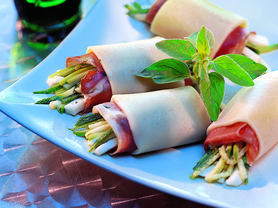 Mozzarella-Röllchen