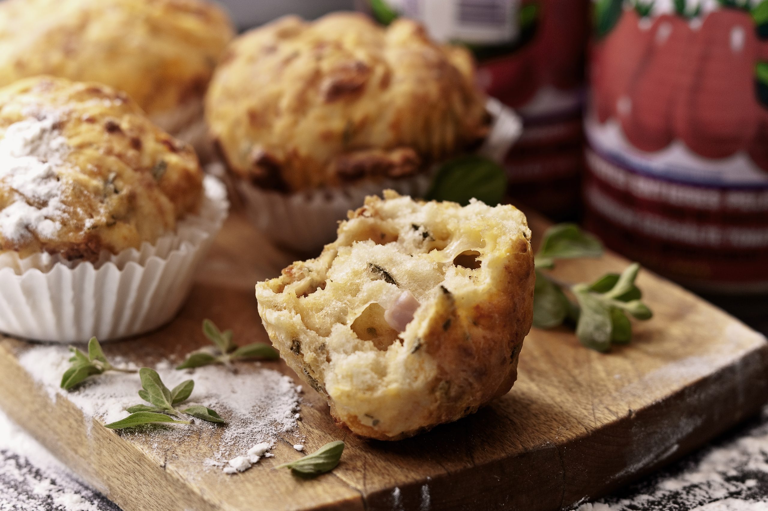 Muffins tomate-mozzarella