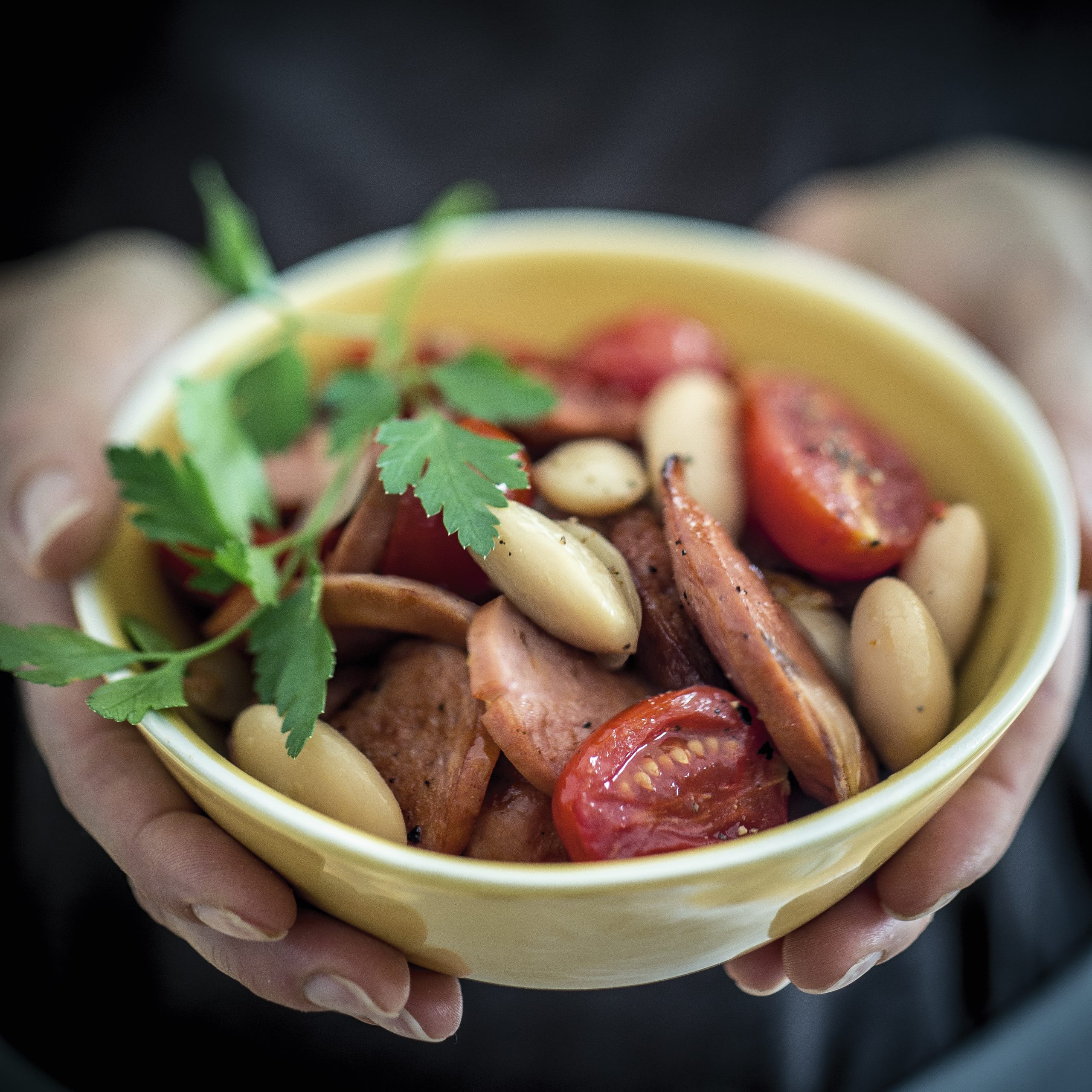 Ofen-Wurst-Salat
