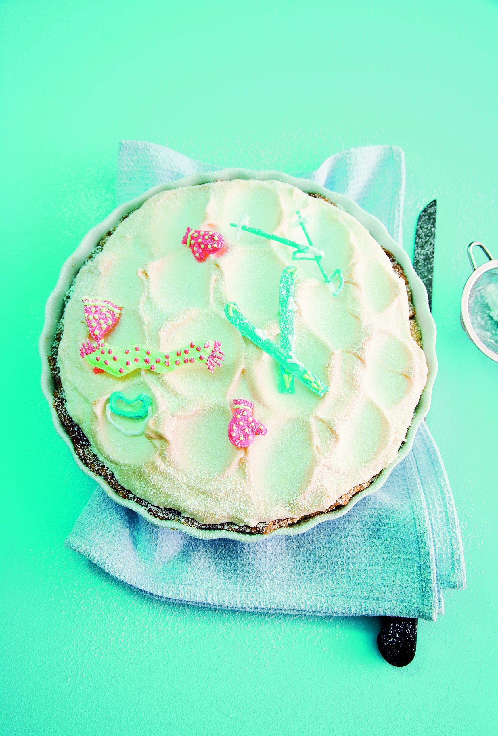 Orangen-Meringue-Torte