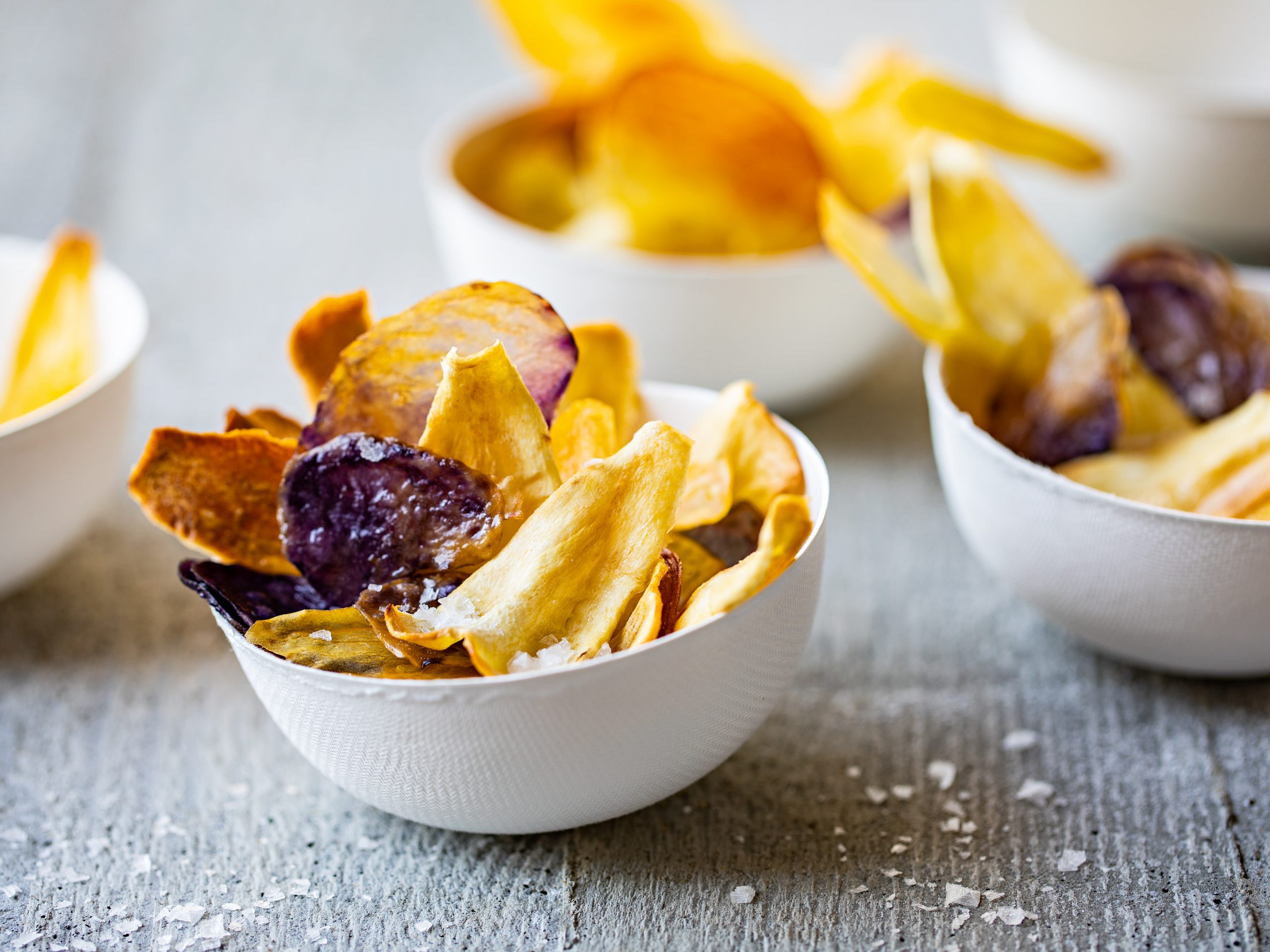 Pastinaken Kartoffel Chips Vom Blech Rezept Swissmilk