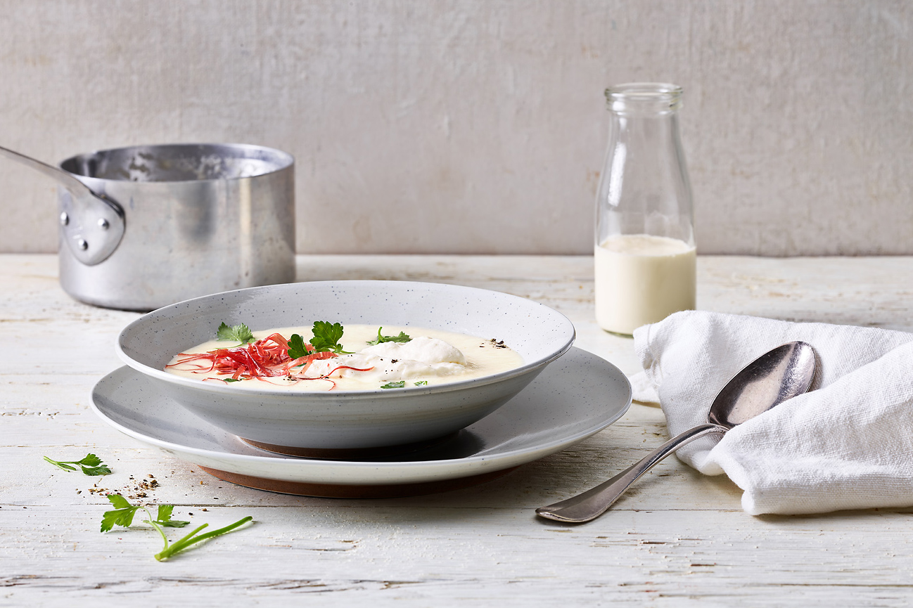 Soupe de panais à la viande des Grisons