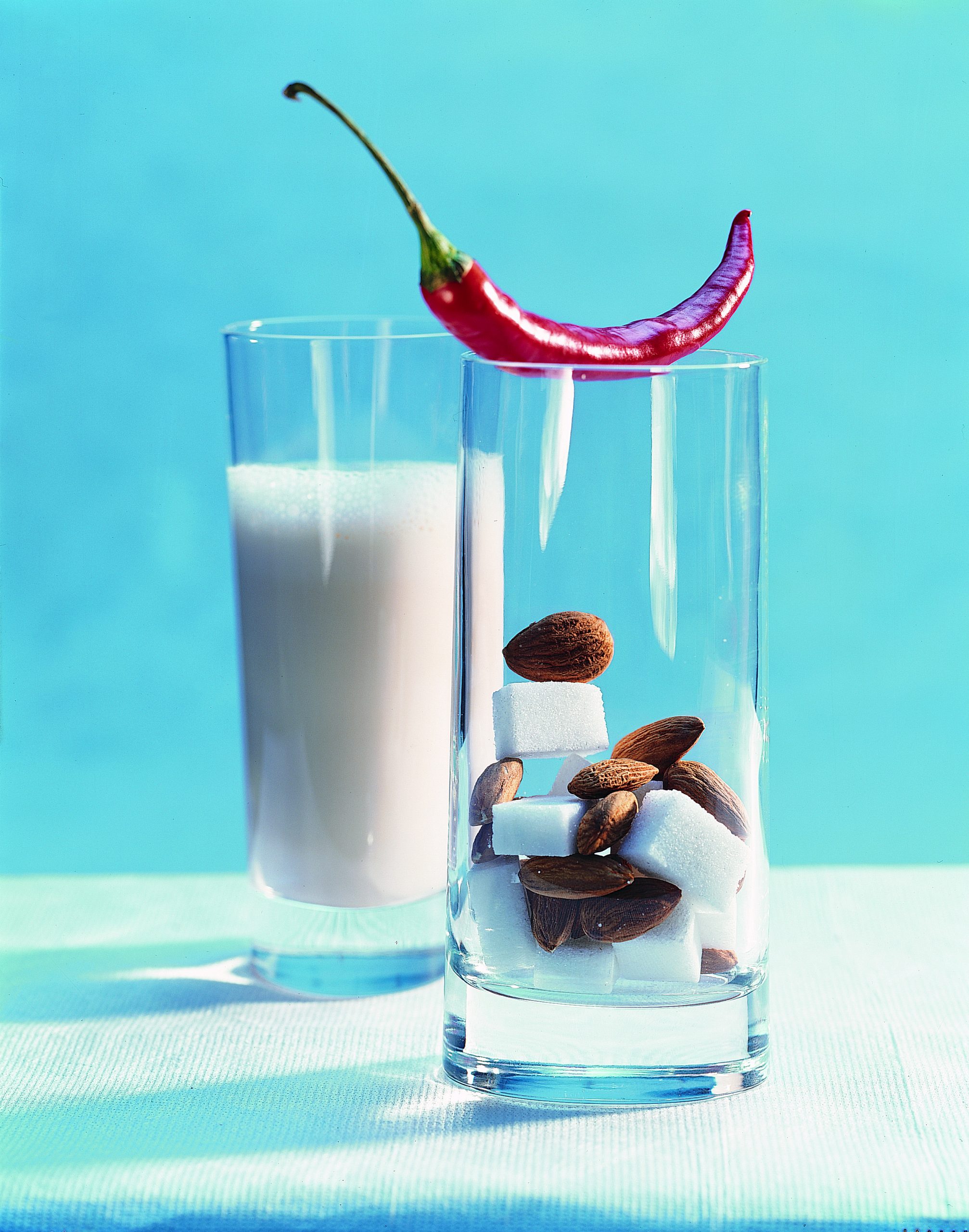 Frappé amandes et piment