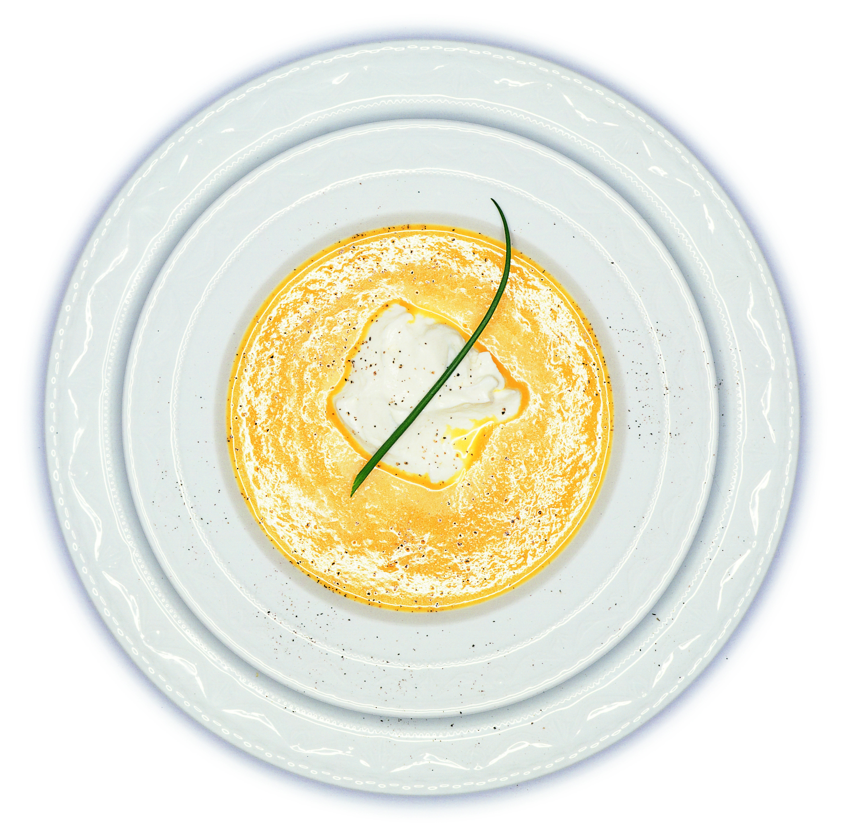 Peperoni-Pfirsich-Suppe