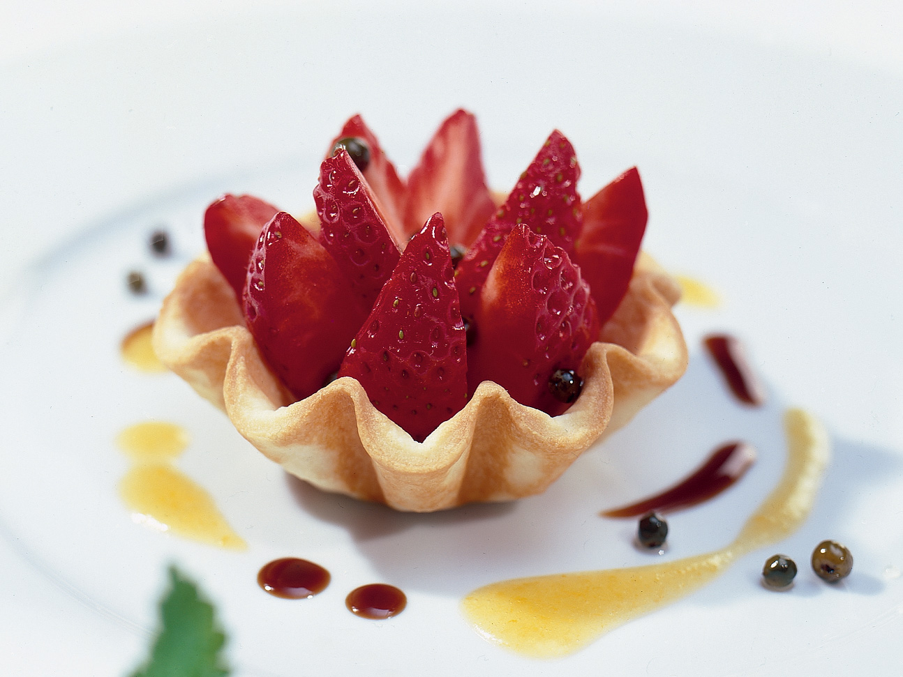 Petits panachés de fraises