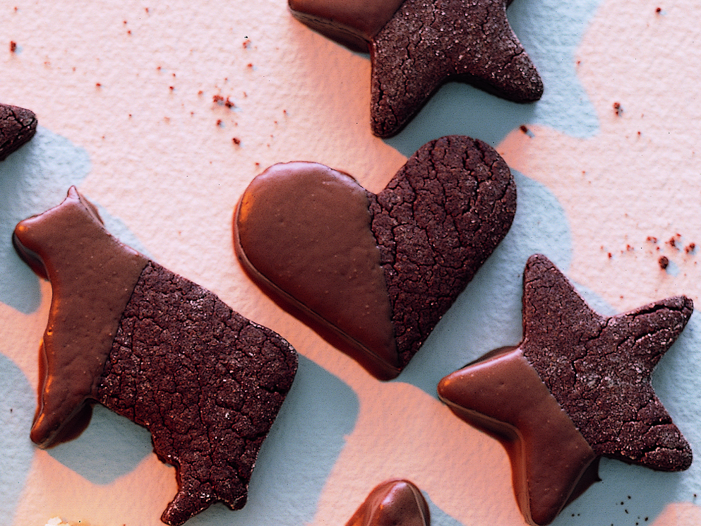Biscuits au chocolat et aux épices