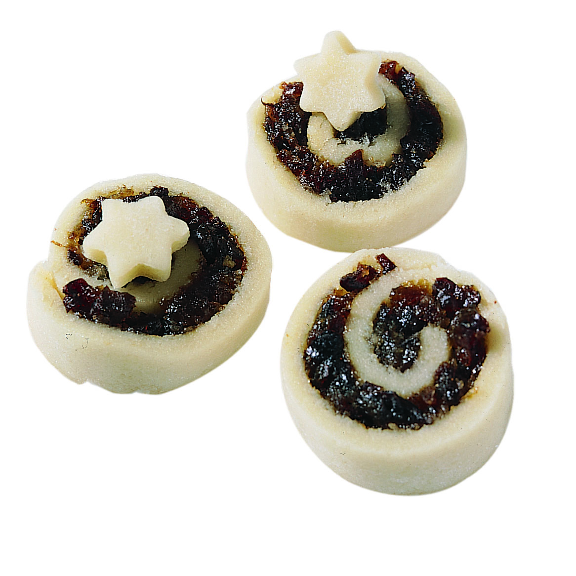 Roulés de massepain aux pruneaux