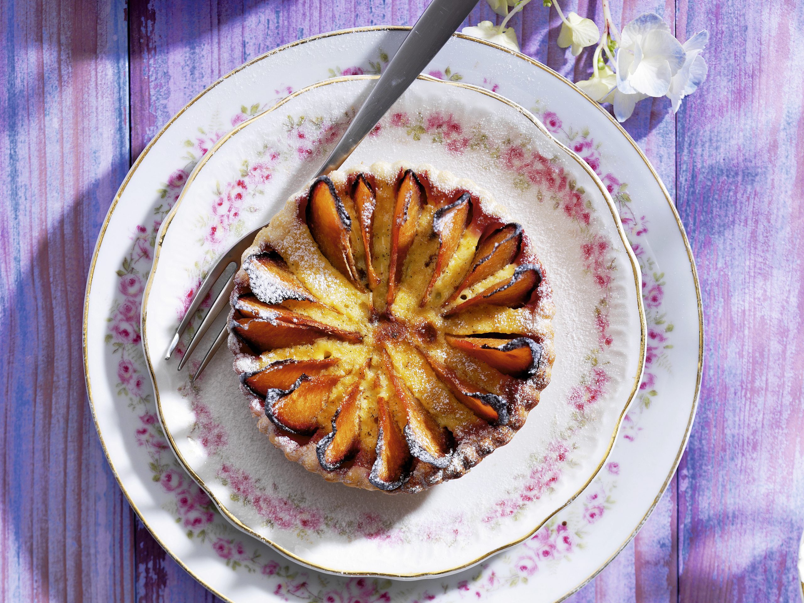 Tartelettes aux prunes