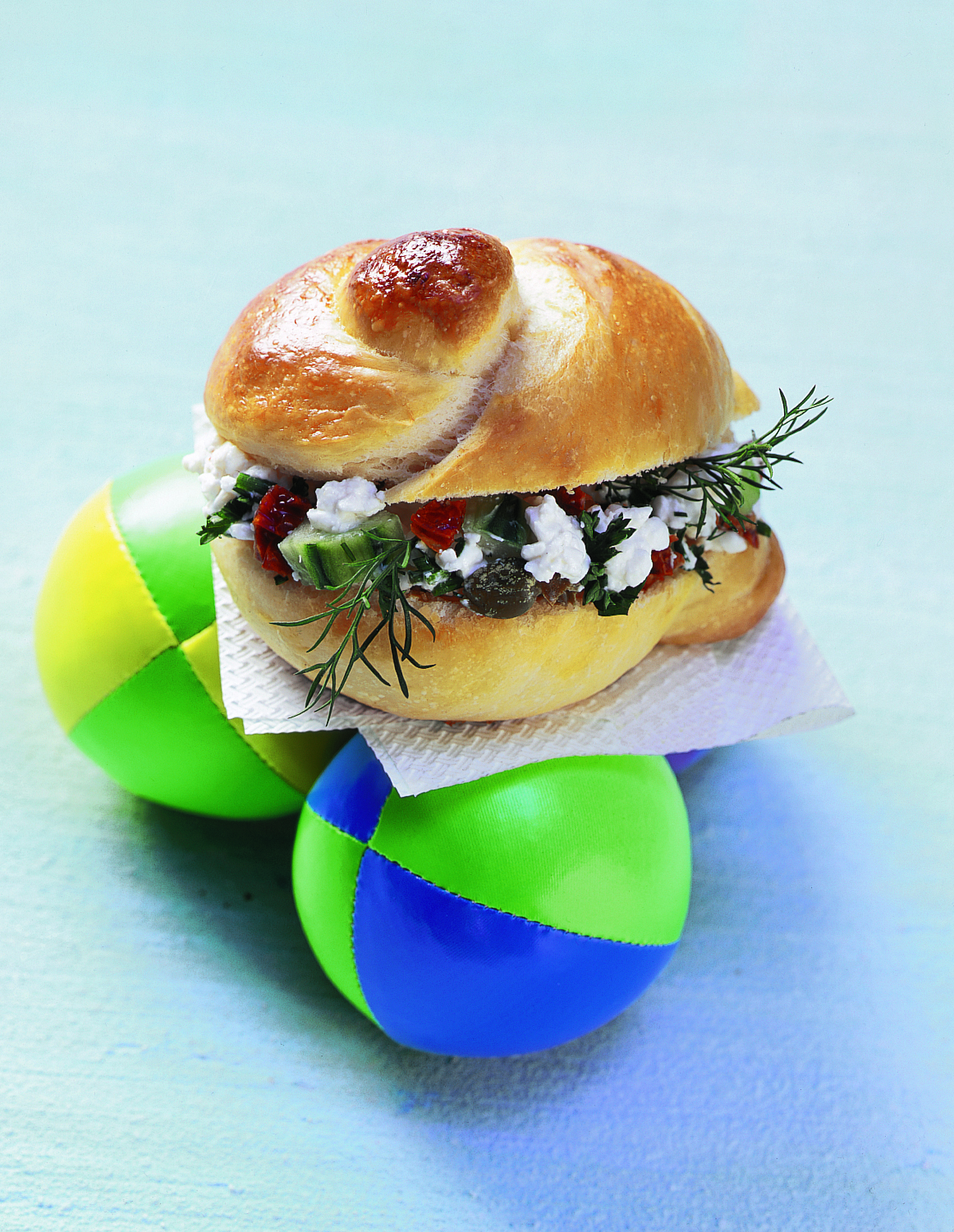 Minitresses farcies au fromage